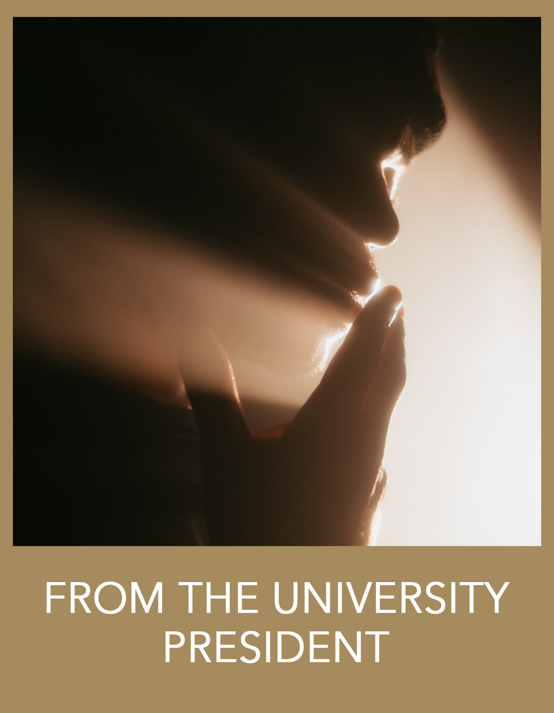 Fabilioh Message from the University President