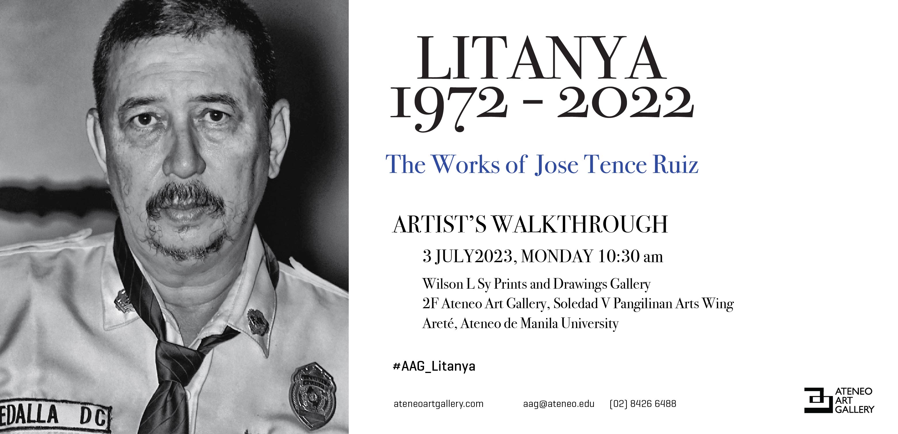 Litanya, 1972-2022, The Works of Jose Tence Ruiz
