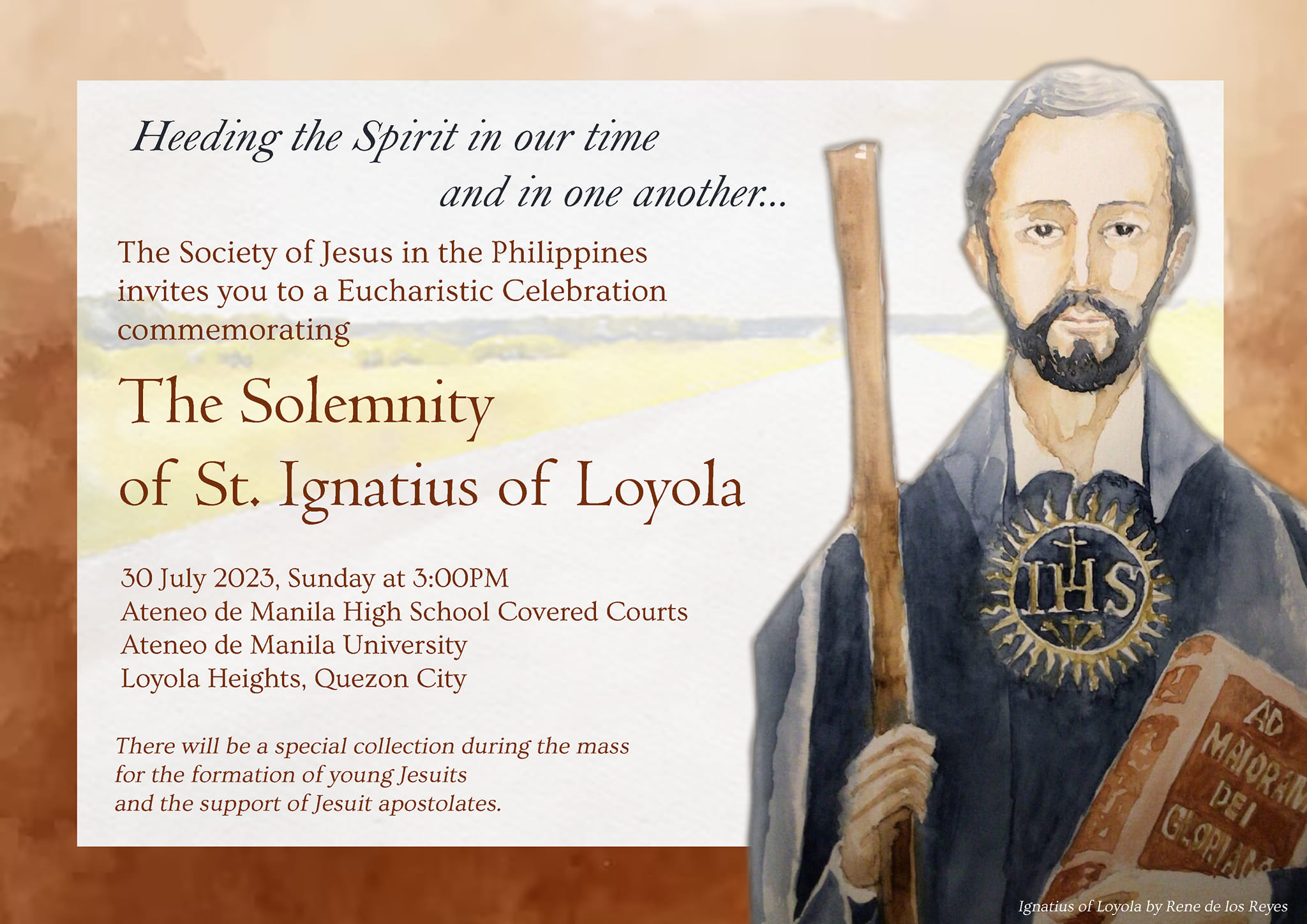 Celebration of the Solemnity of St. Ignatius 2023
