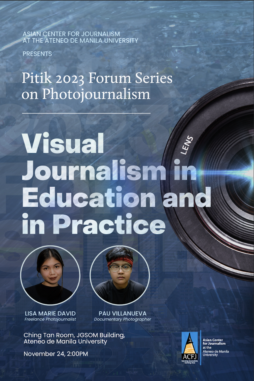 Pitik 2023: Visual Journalism in Education and in Practice