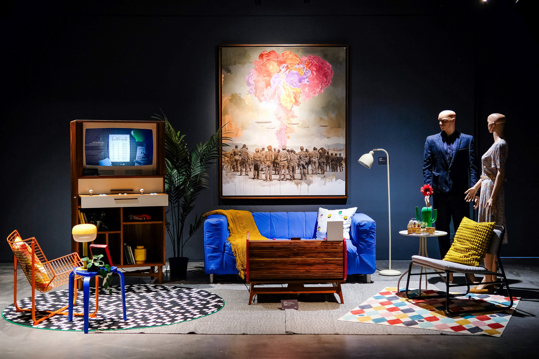 KEB CERDA (b.1991), "Atomic Blob Arcade Machine 1," 2021 Arcade cabinets by DEKKO Furniture and Design.