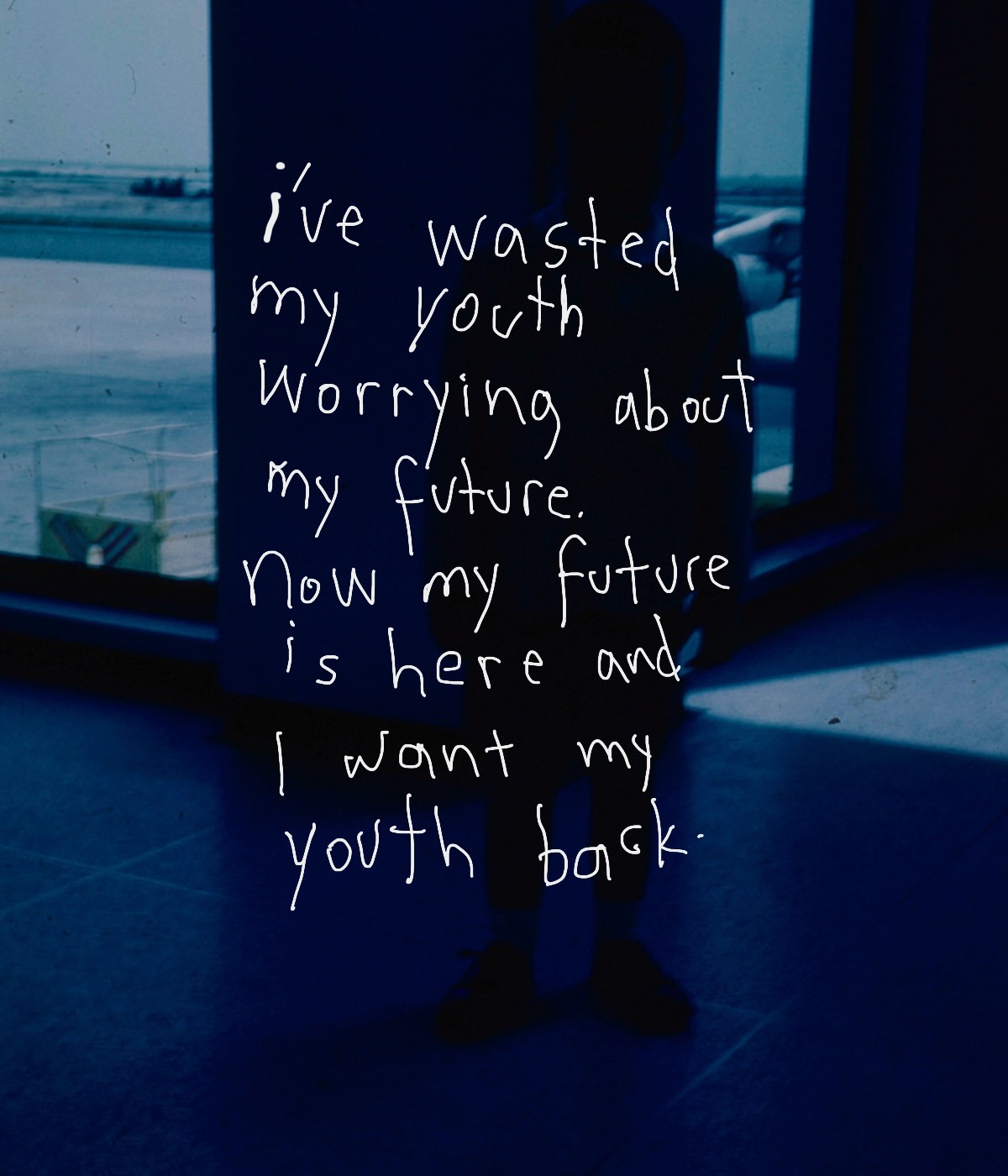 Geloy Concepcion, From the series Things You Wanted to Say But Never Did (2019–present), Photograph with text. Courtesy of the Artist.