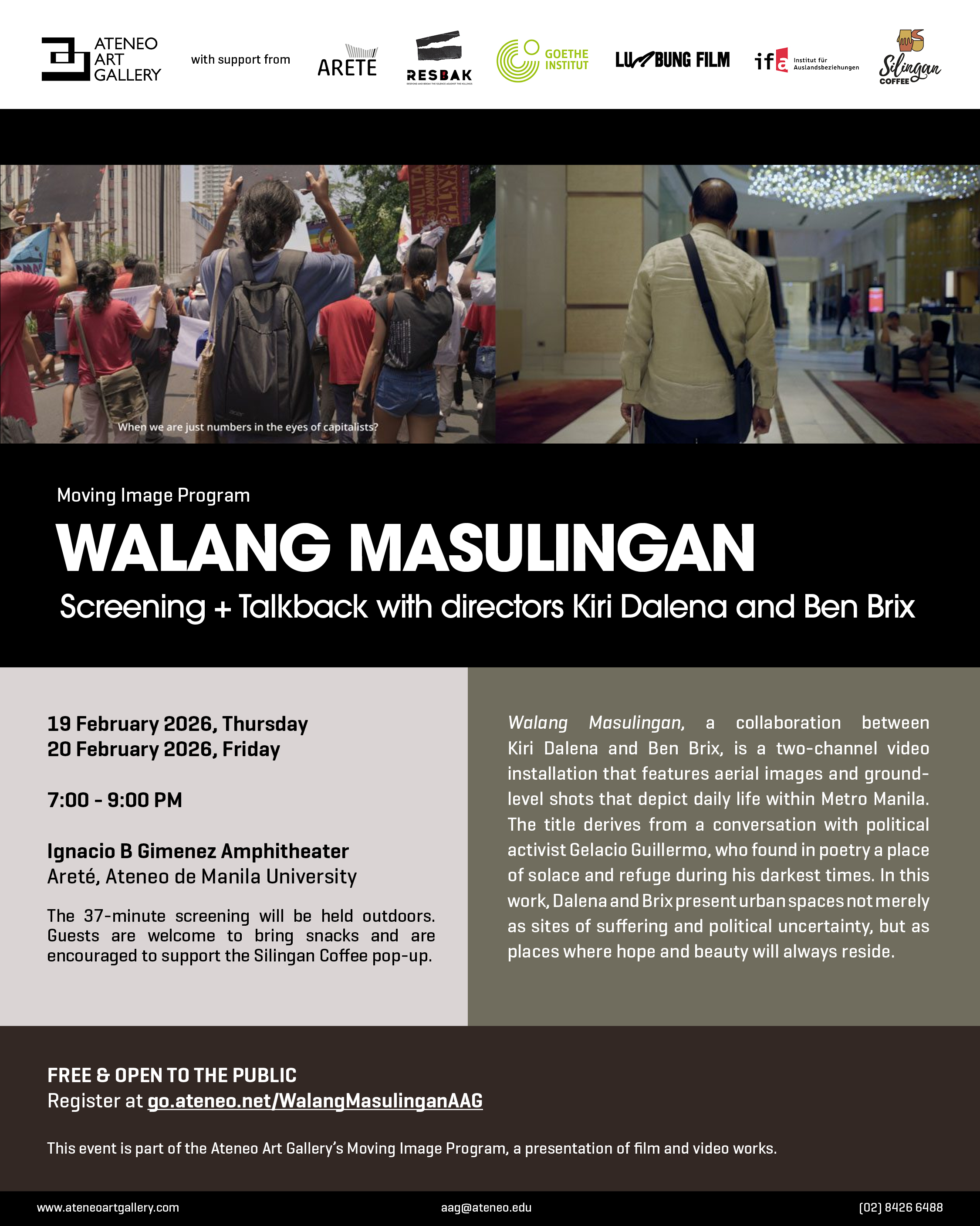 Walang Masilungan Poster