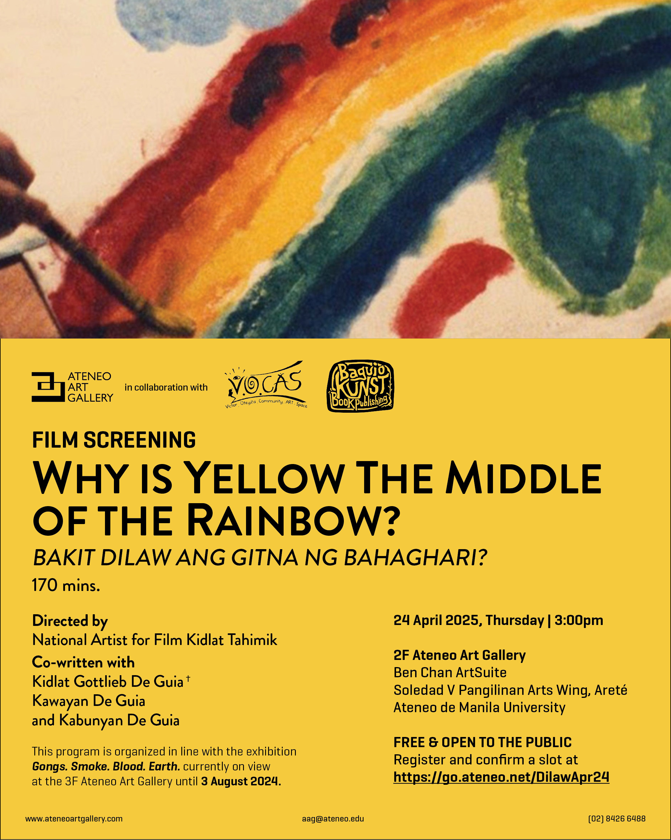 Yellow Film Screening Main Poster
