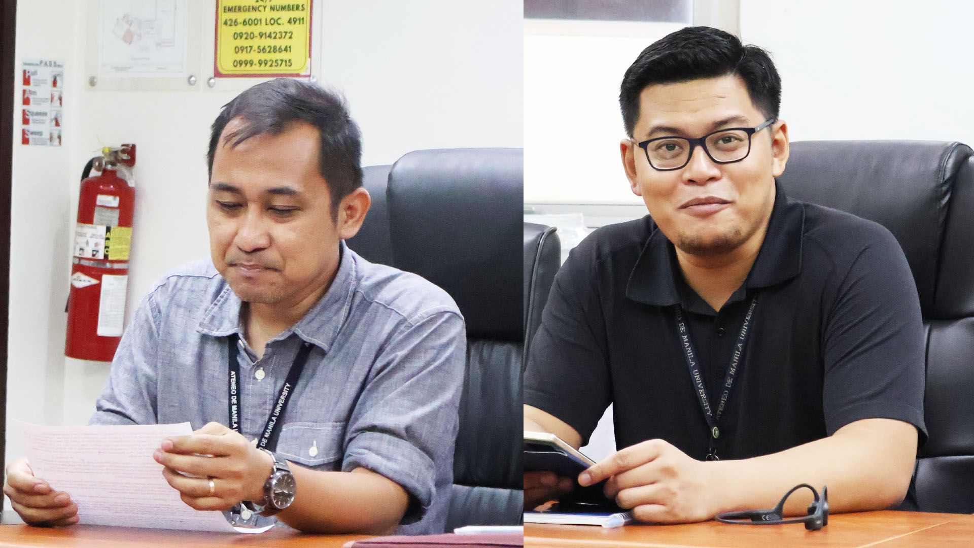 Dr. Odulio and Dr. Bolano