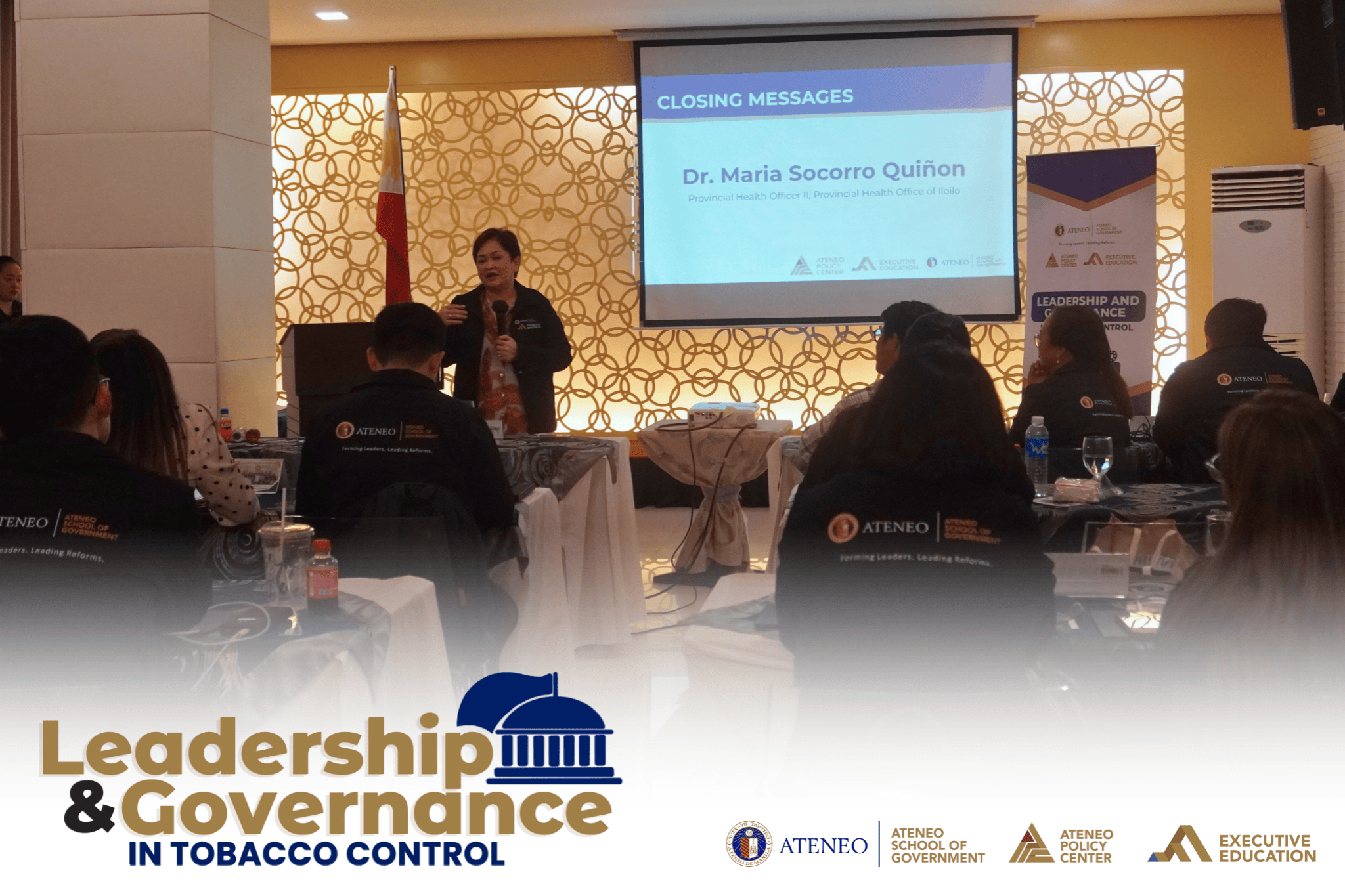 16 Iloilo LGUs strengthen smoke-free and vape-free ordinances through ASOG Executive Course culmination