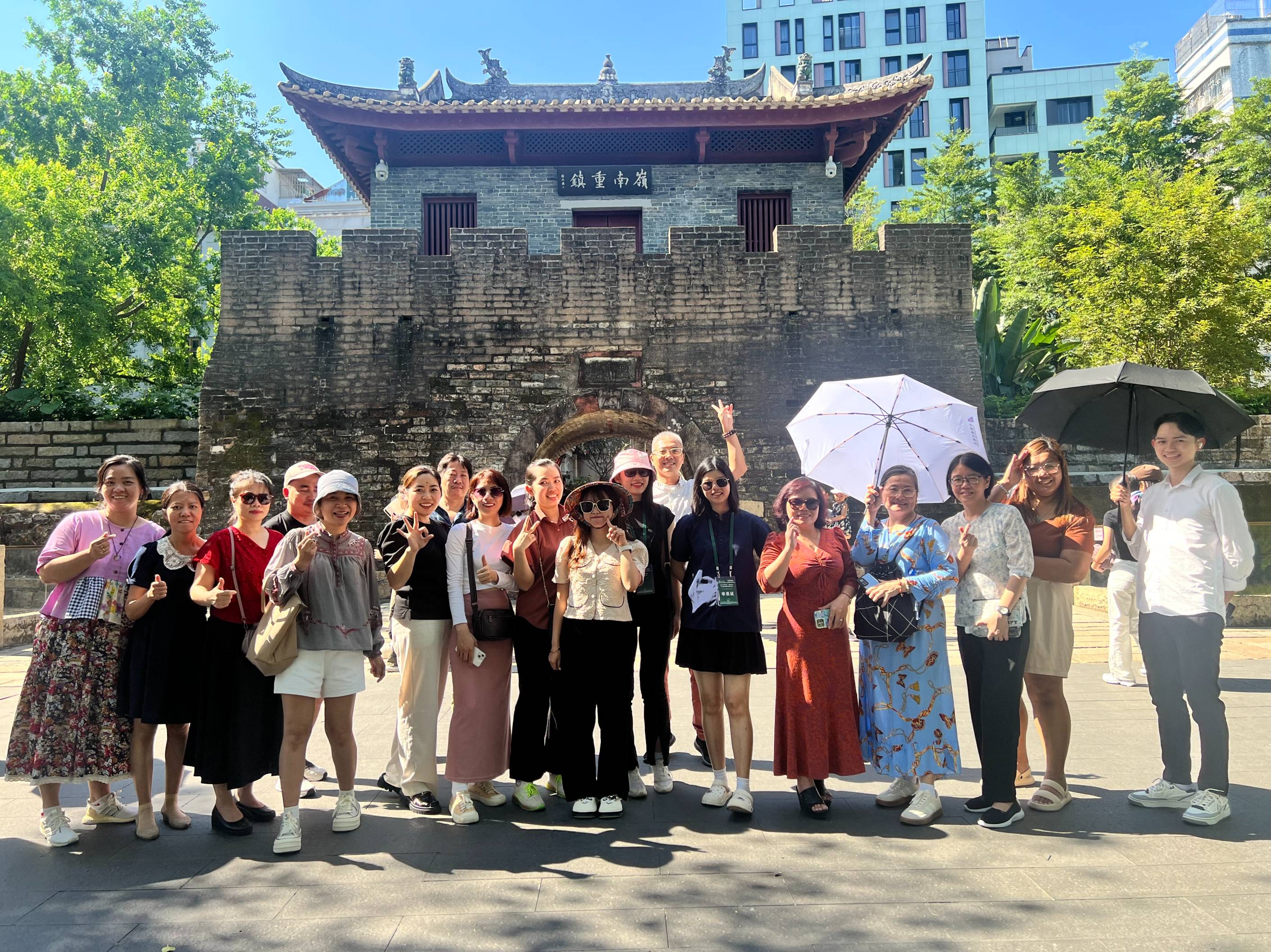 Teacher Training Participants at the Nantou Ancient Town