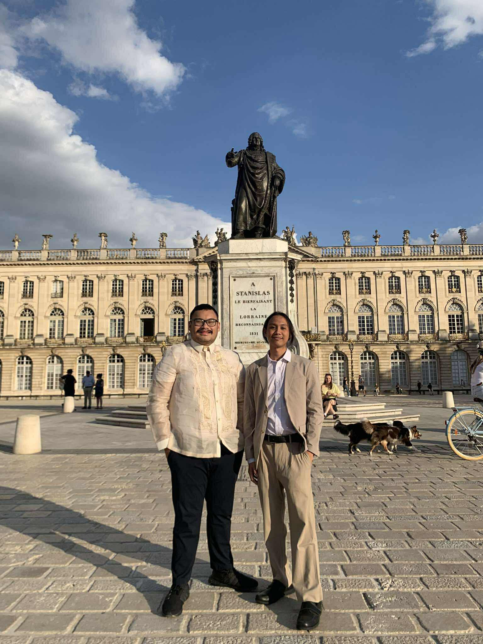 Kurt and Jim in Nancy Plaza