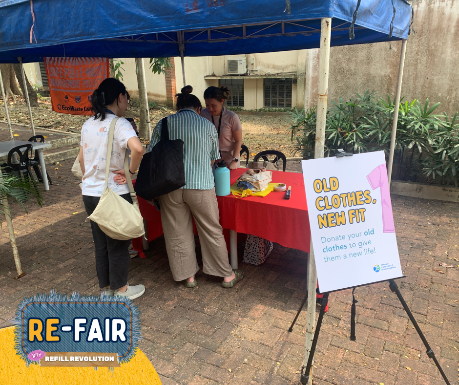 ReFair MEA clothes booth