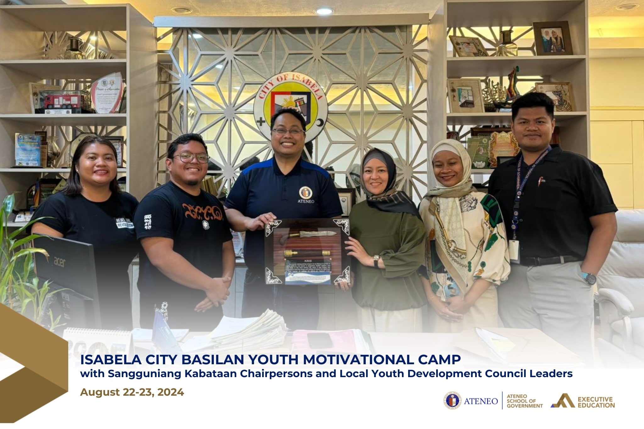 ASoG ExecEd Delivers Leadership Sessions for Isabela City Basilan Youth