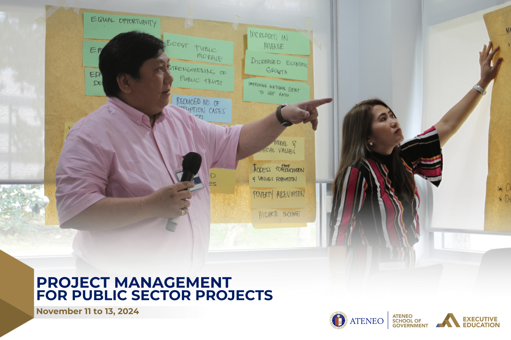 ASoG Executive Education Program Concludes Training on Project Management for Public Sector Projects