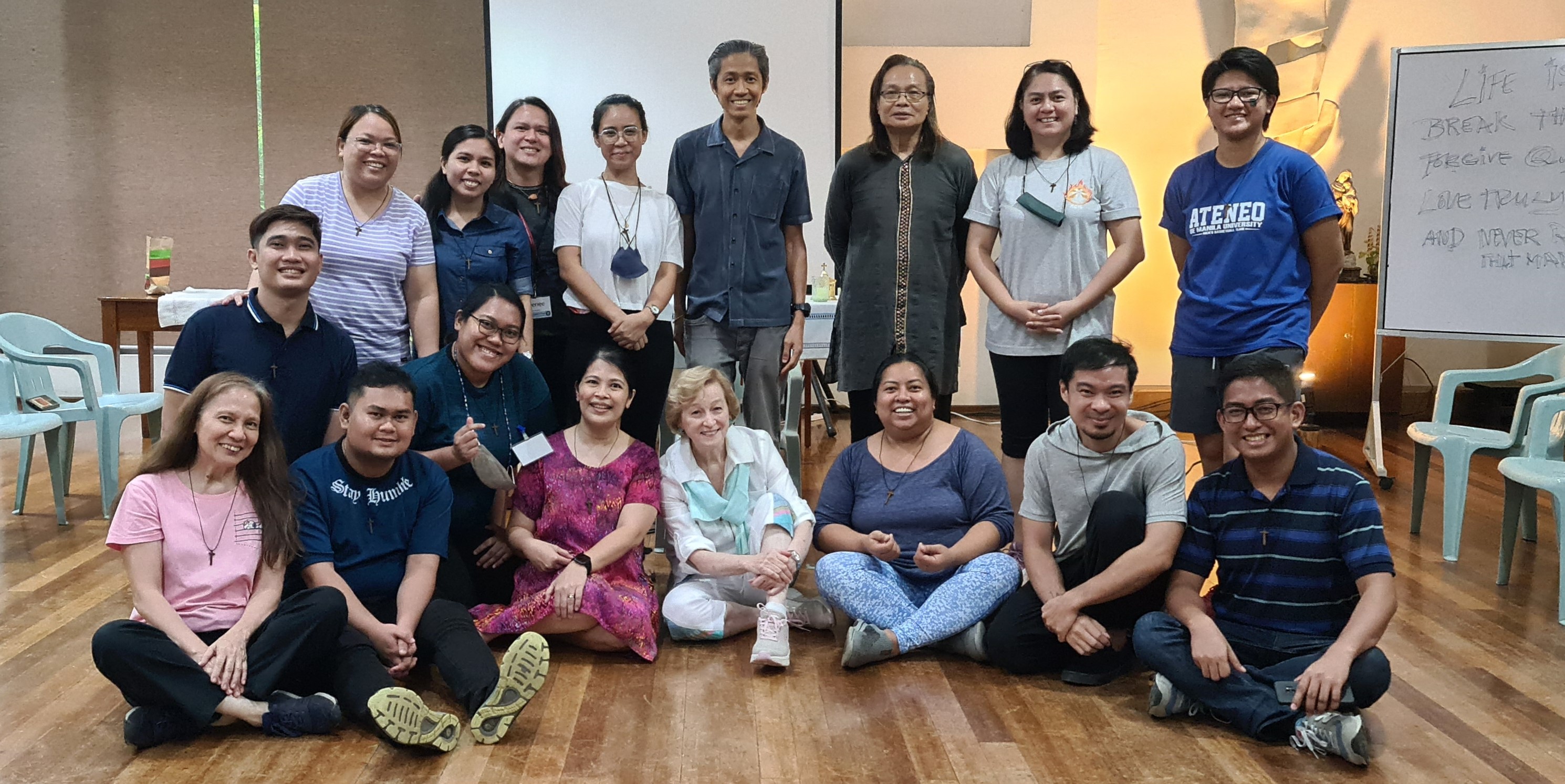 Group photo of Laudato Si retreatants