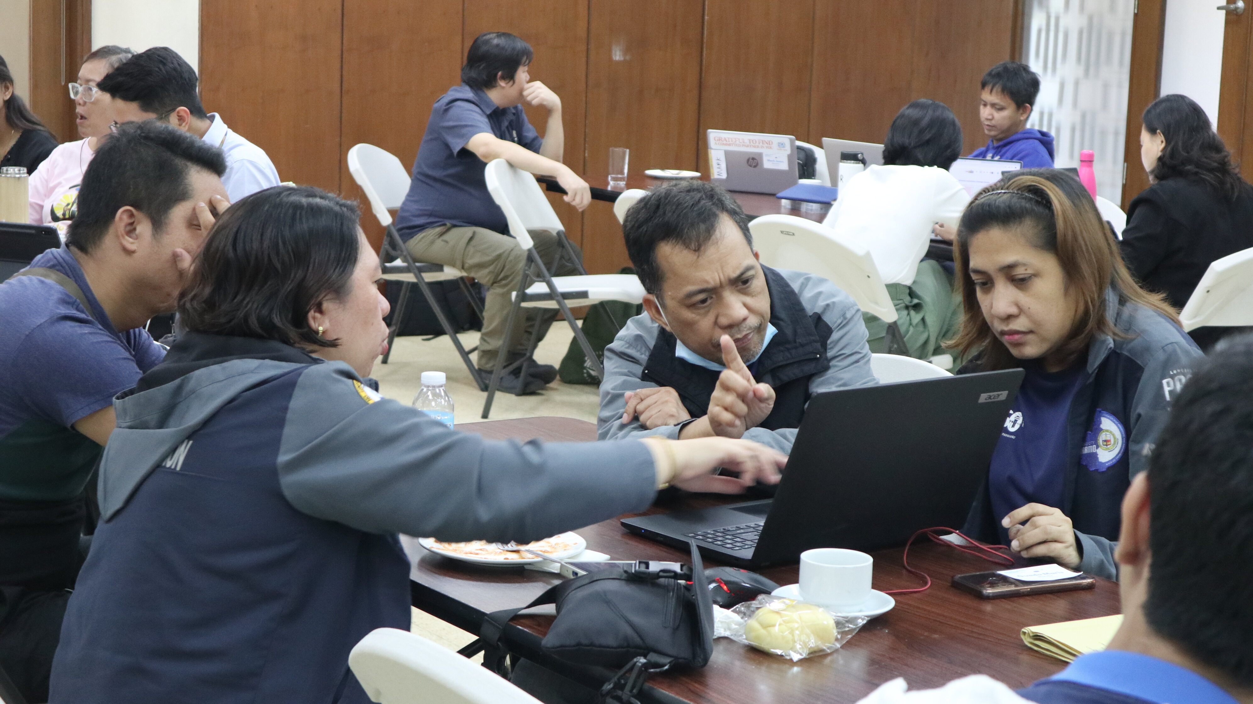 Participants in action