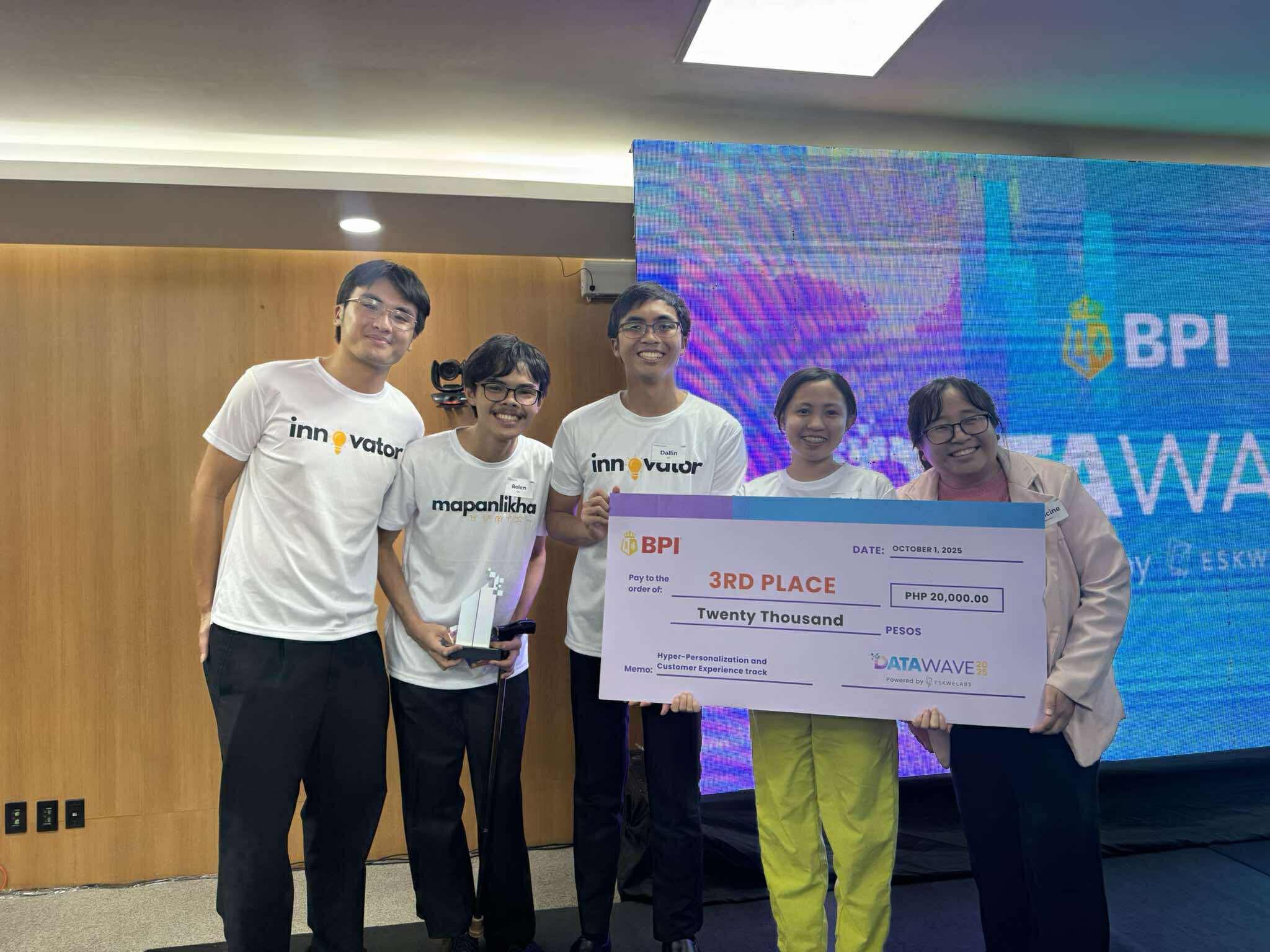 Juniors win BPI AI Data