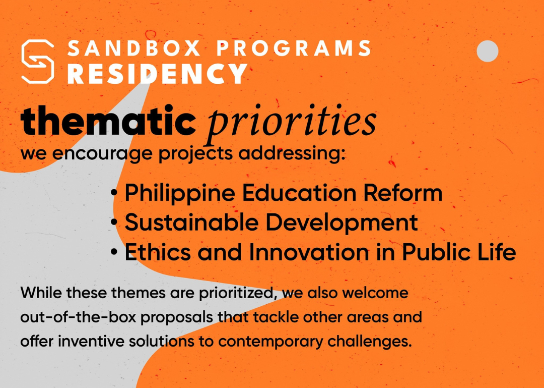 sandbox new resident applications theme