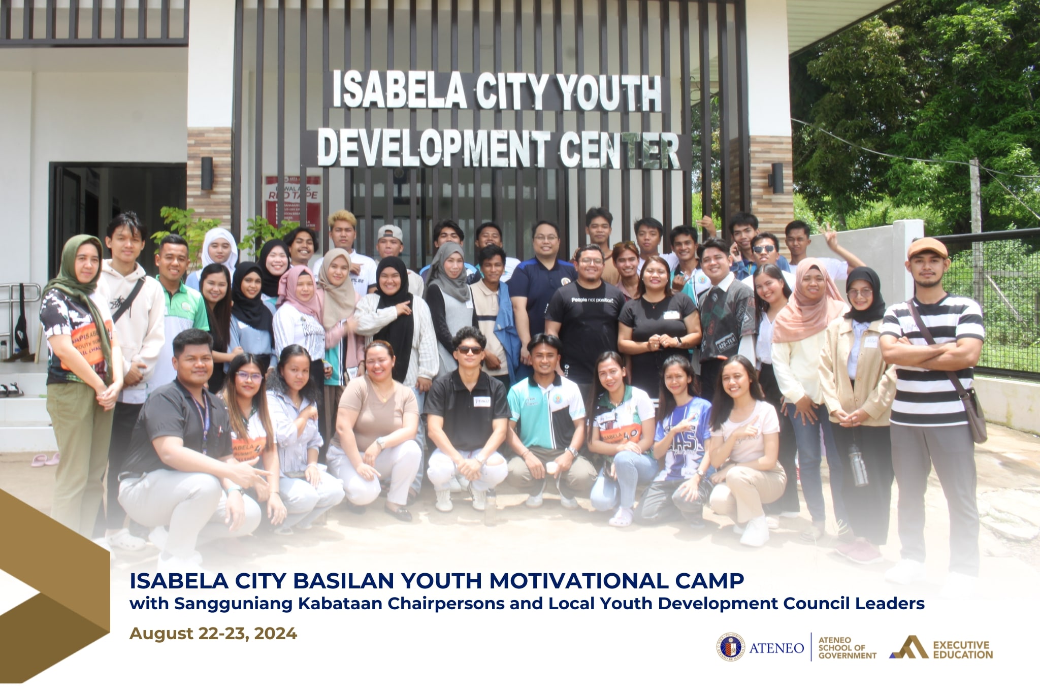 ASoG ExecEd Delivers Leadership Sessions for Isabela City Basilan Youth
