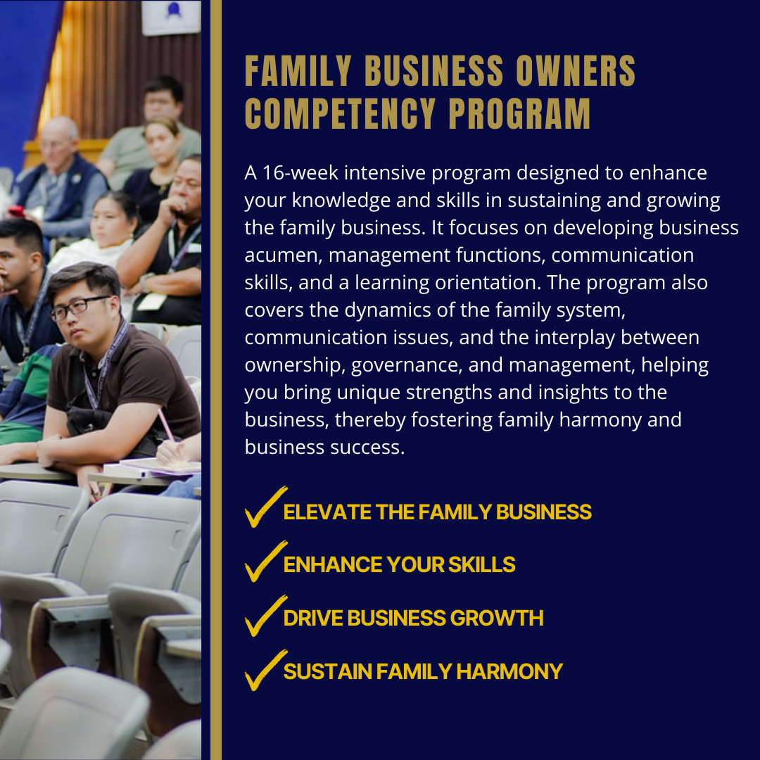 Family Business Owners Competency Program 2025 2