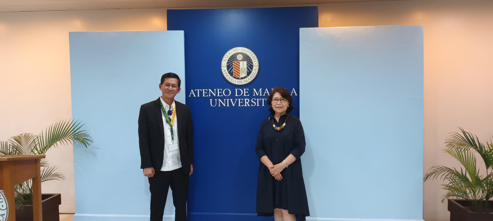 Dr Tulin with Dr Vilches