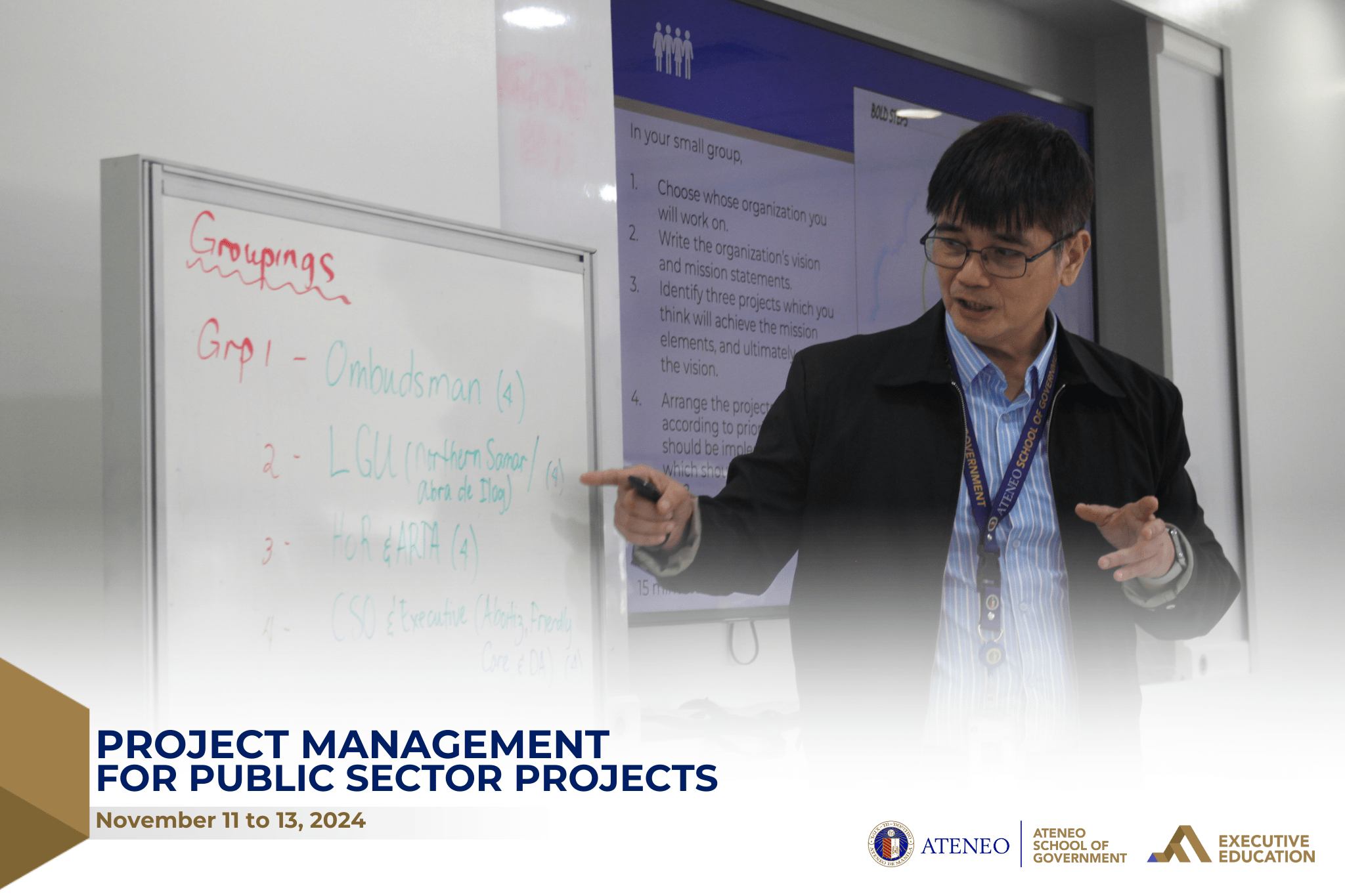 ASoG Executive Education Program Concludes Training on Project Management for Public Sector Projects