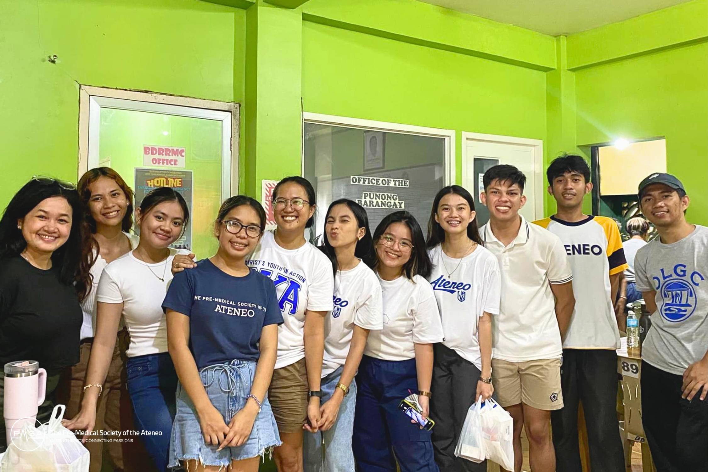 Photo 3. 	Relief response team in the municipality of Jose Panganiban Camarines Norte 