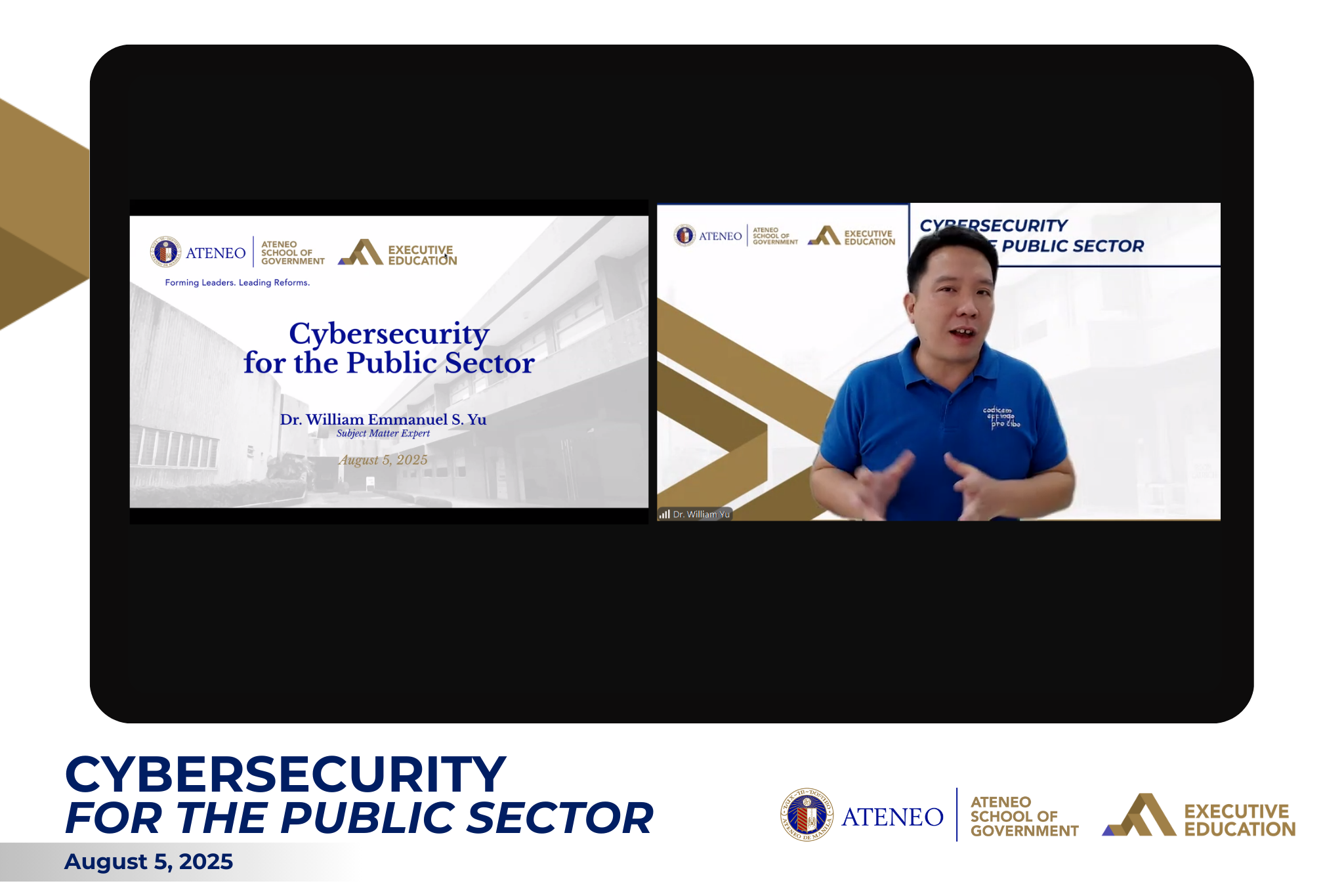 Cybersecurity for the Public Sector