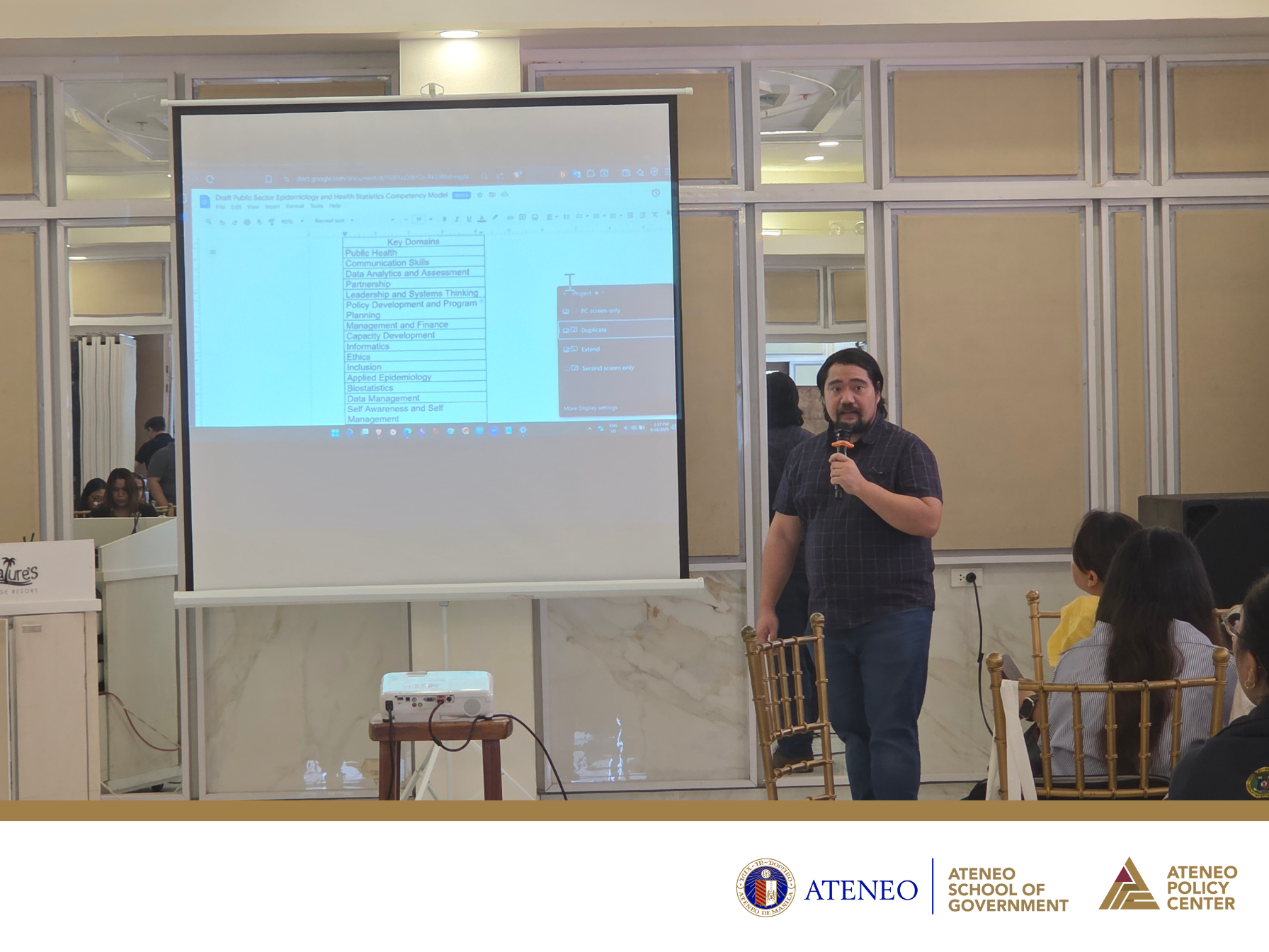 Ateneo School of Government conducts multi-regional stakeholders' consultation and data gathering for development of Epidemiology and Health Statistics Competency Framework