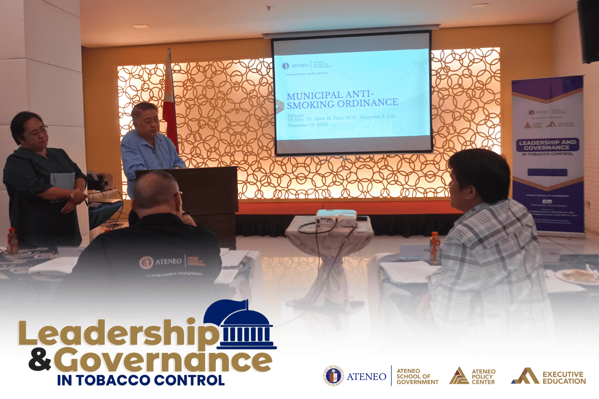 16 Iloilo LGUs strengthen smoke-free and vape-free ordinances through ASOG Executive Course culmination
