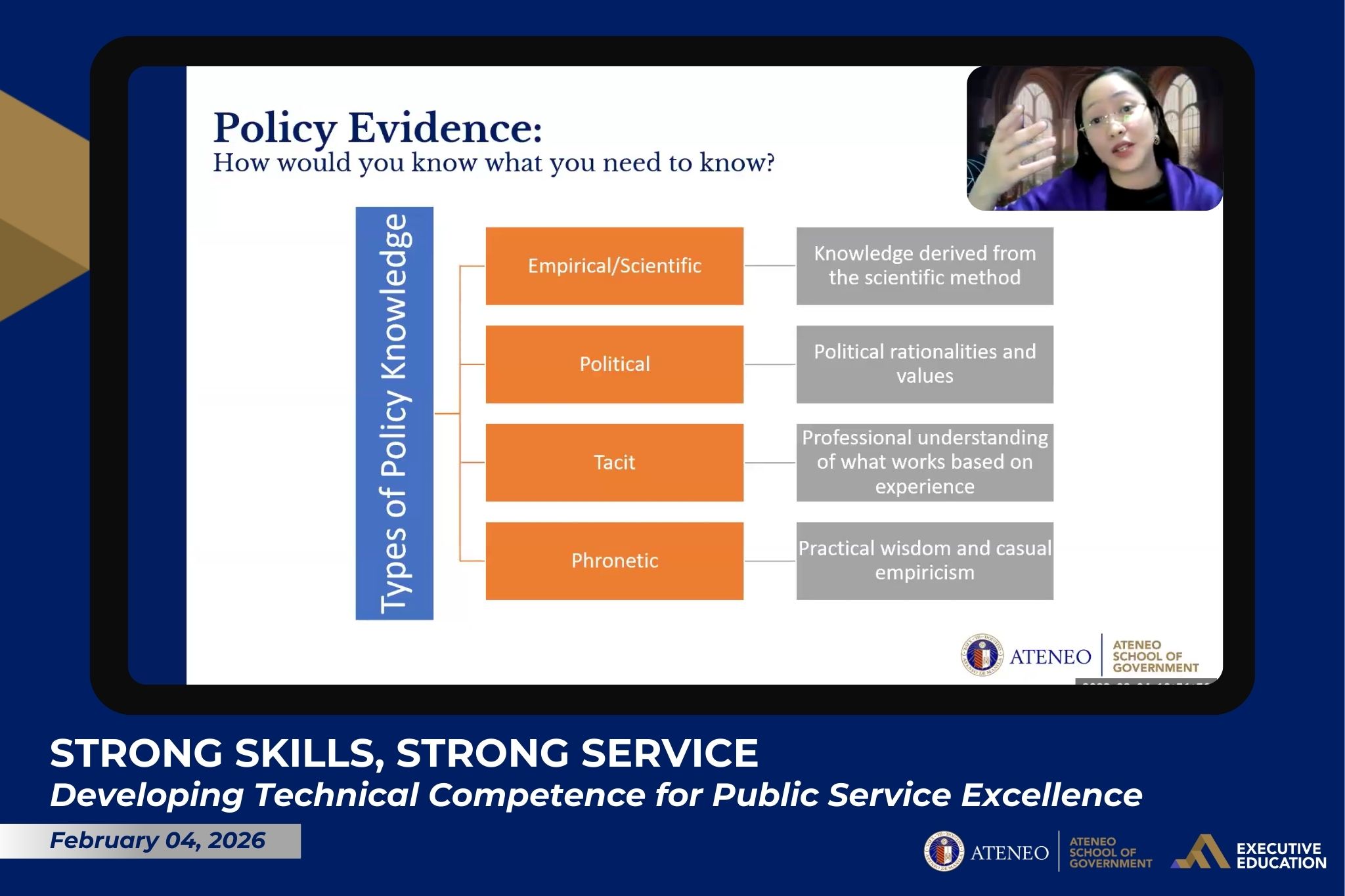 Developing Technical Comptence for Public Service Excellence