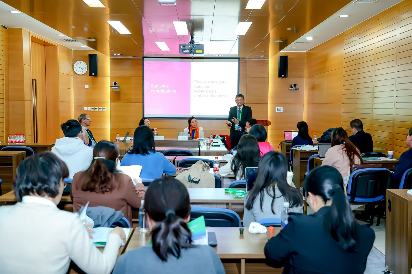 Dela Cruz Sharing at the Roundtable