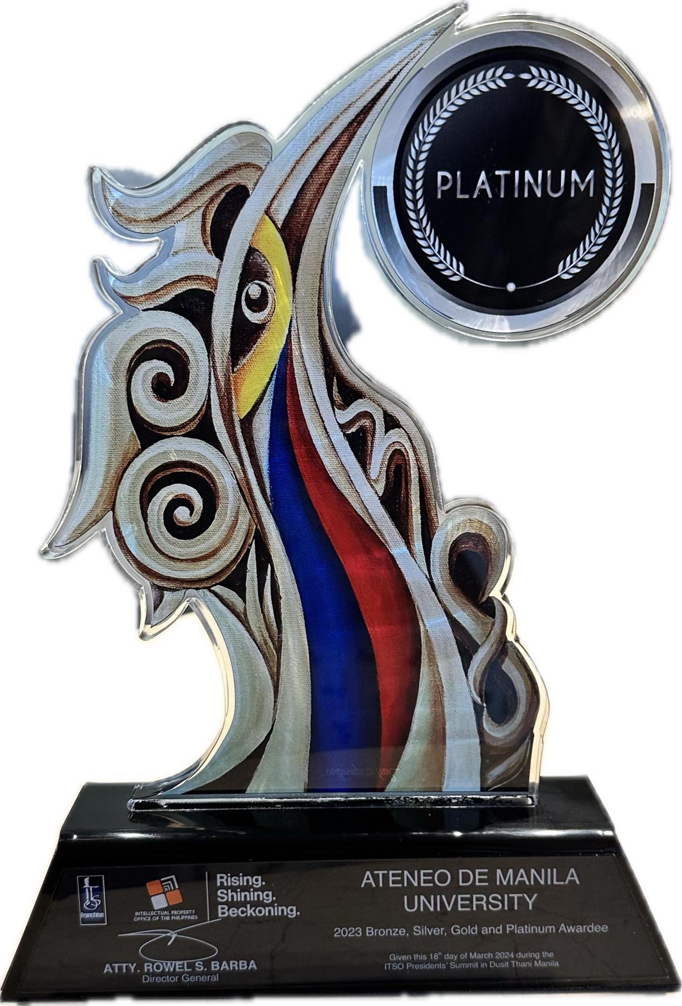 Photo: ITSO 2024 Platinum Award