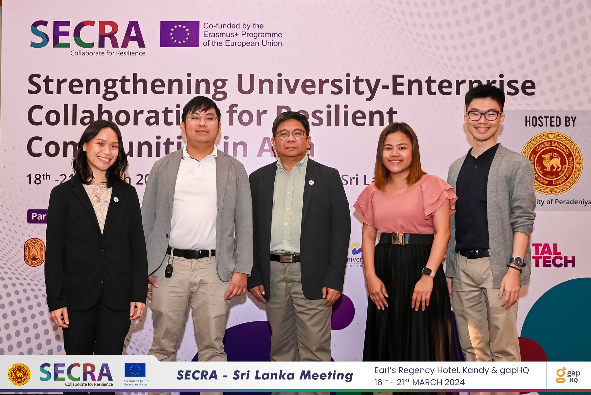 Ateneo de Manila University representatives