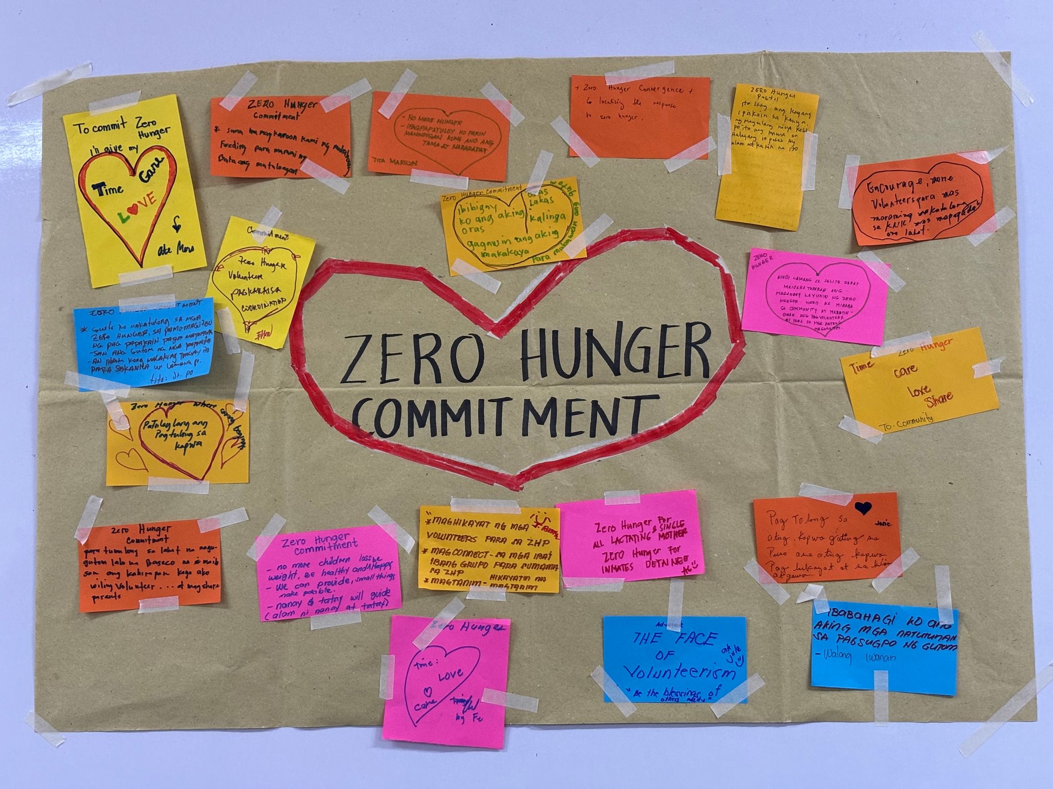 Zero Hunger Wall