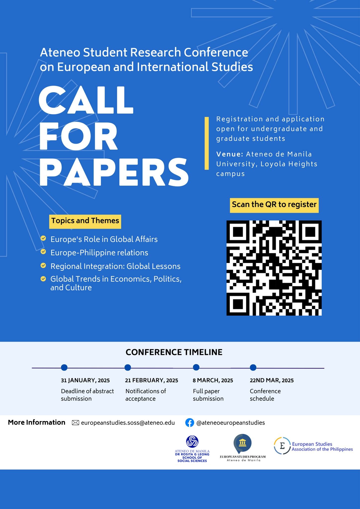 Call for Papers Poster