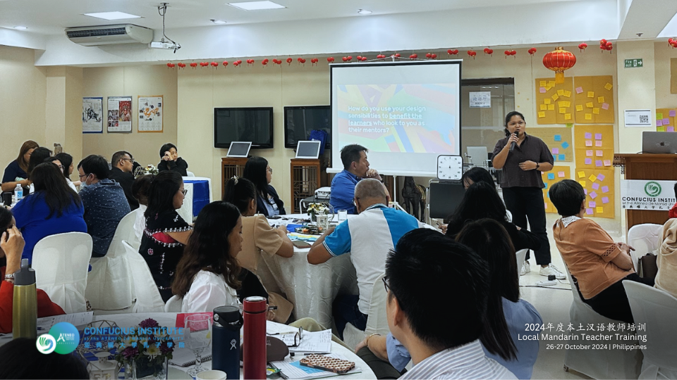 Ms. Celina Buensuceso leading Habi’s workshop on Building Better Learning Experiences