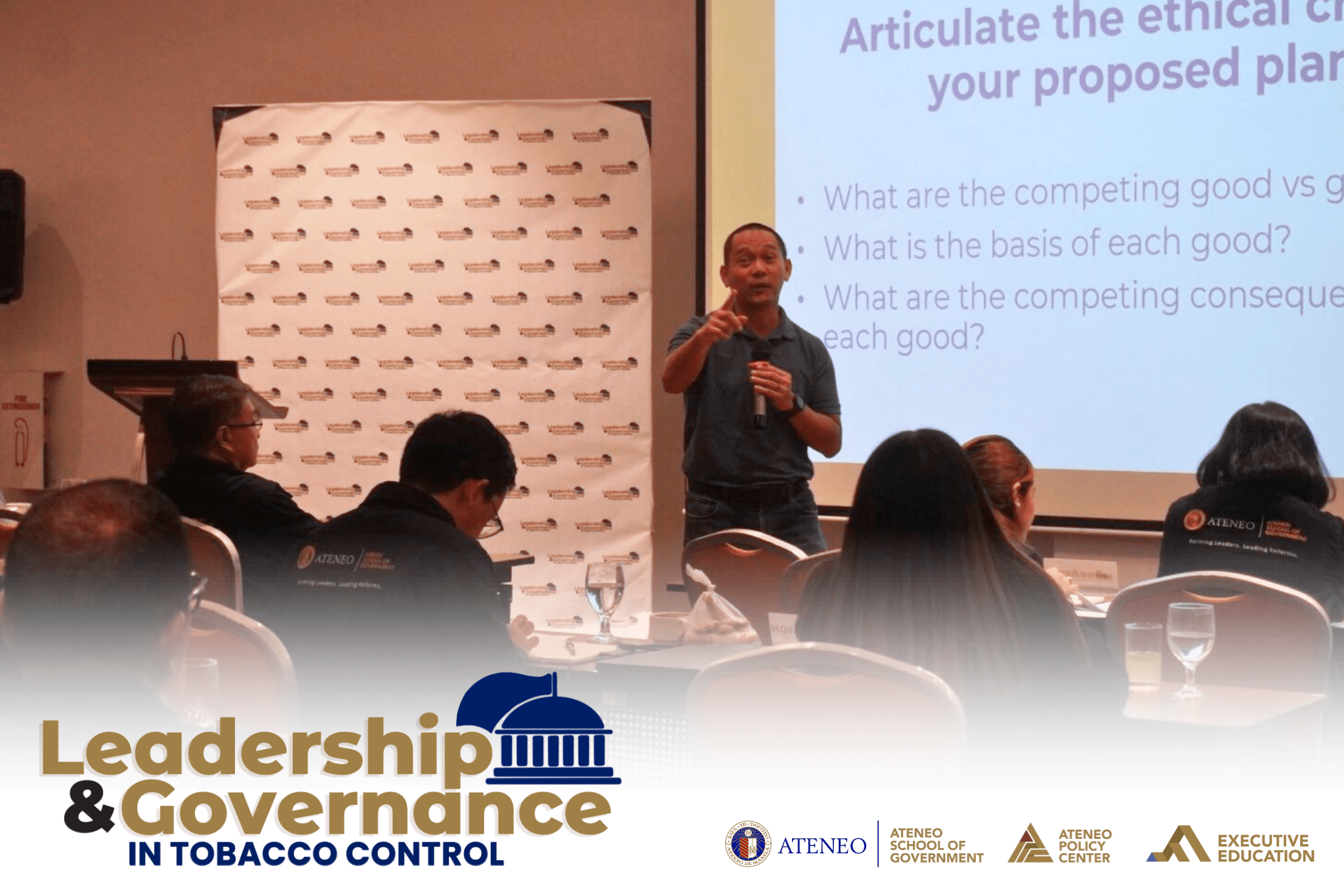 ASOG Conducts Second Cohort of Leadership and Governance in Tobacco Control Executive Course in Iloilo Province