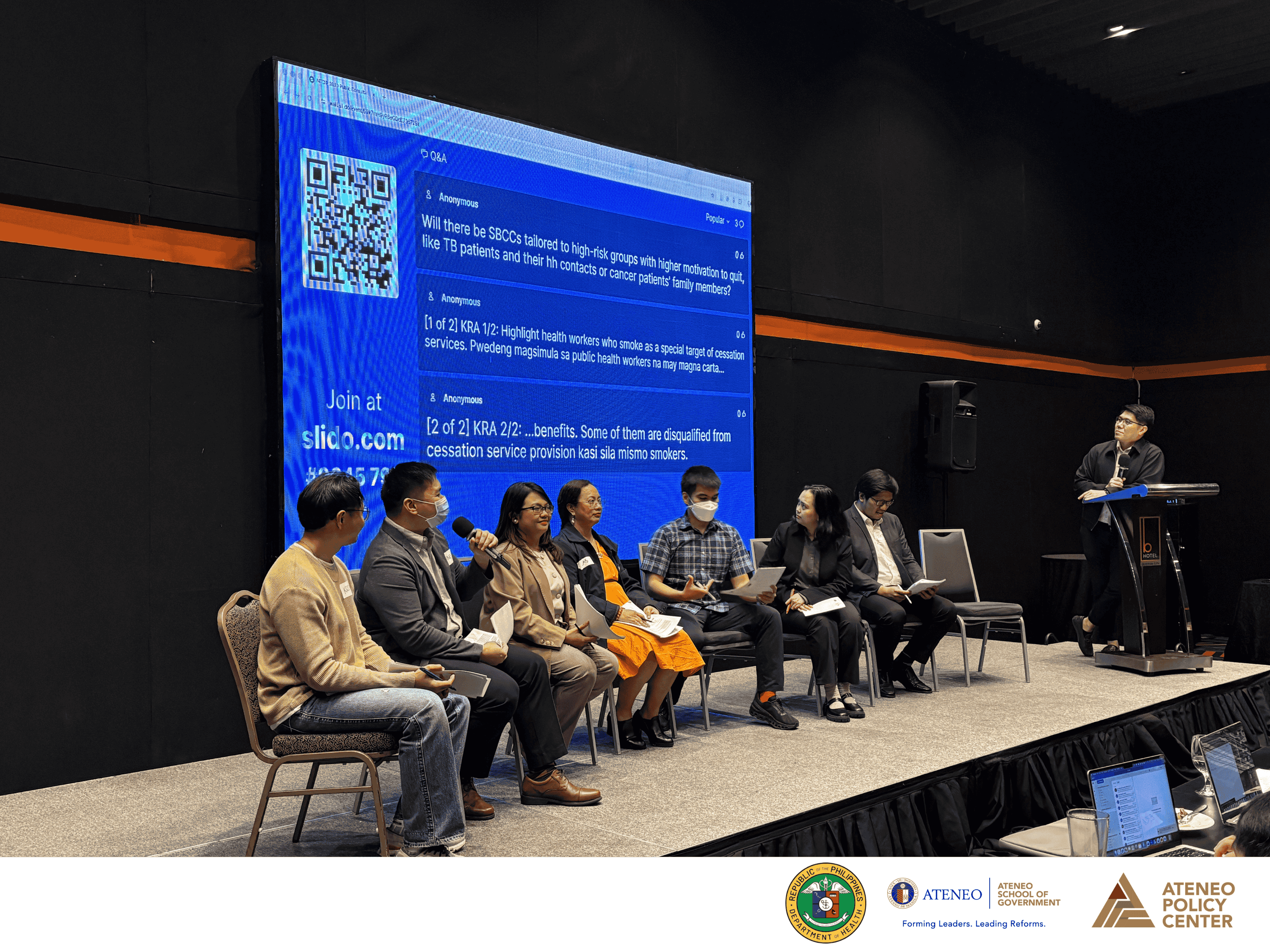 DOH—DPCB and ASOG holds public consultation on the National Tobacco Cessation Infrastructure Plan 2030