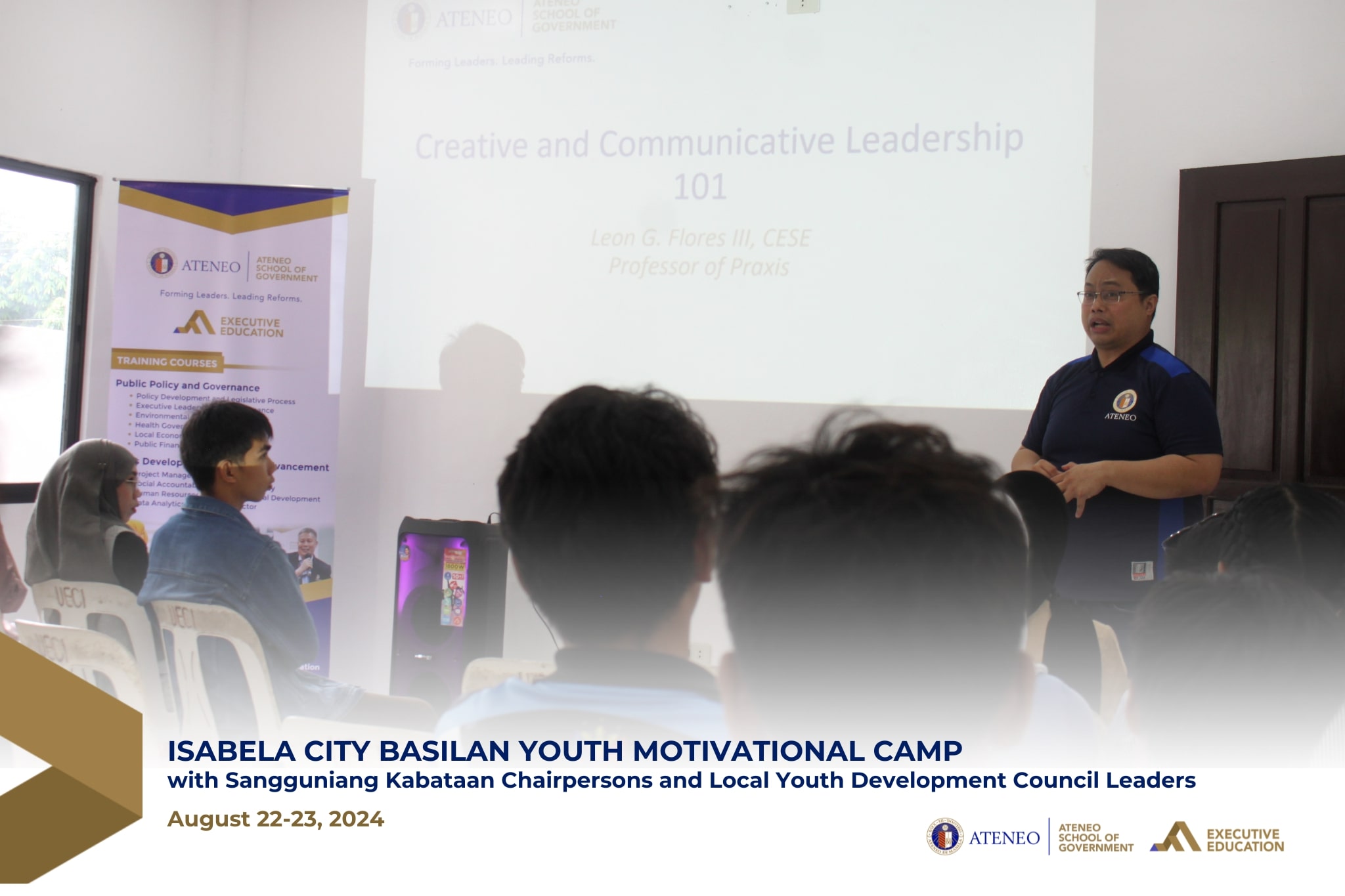 ASoG ExecEd Delivers Leadership Sessions for Isabela City Basilan Youth