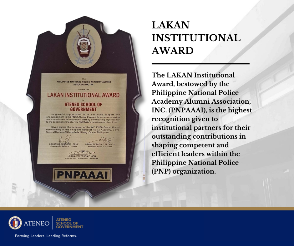 Institutional lAKAN Award