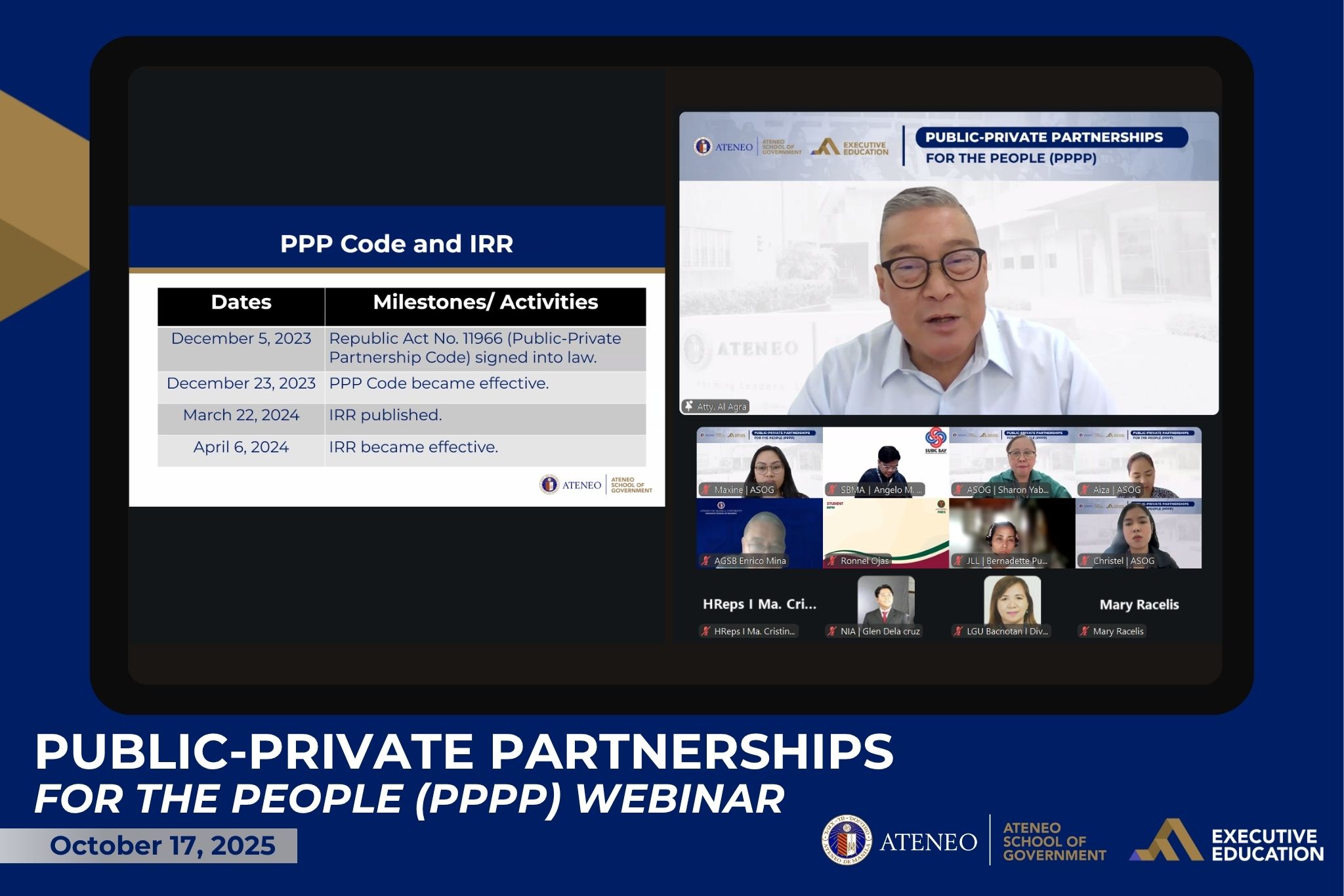 Public-Private Partnerships for the People Webinar