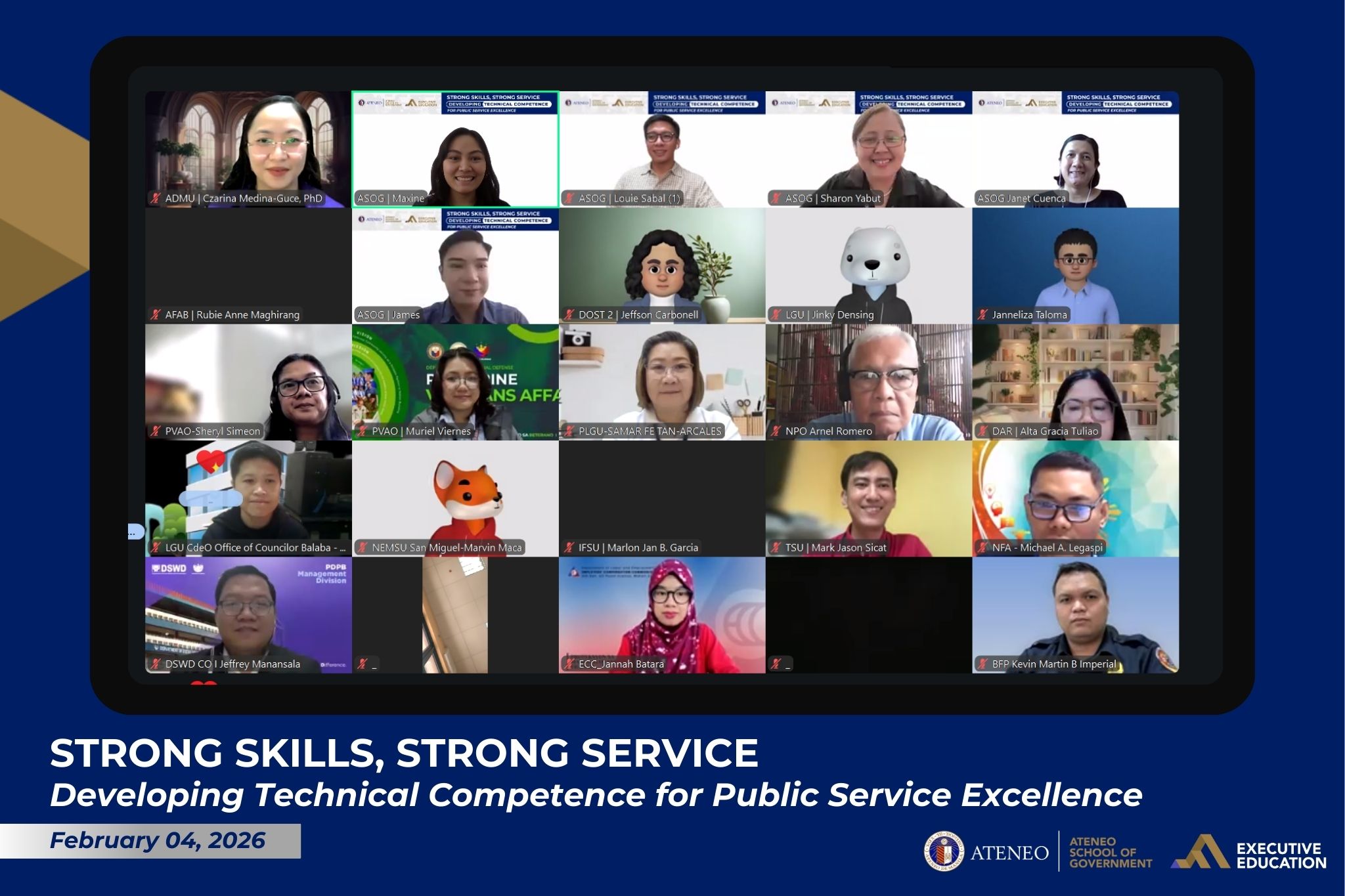 Developing Technical Comptence for Public Service Excellence