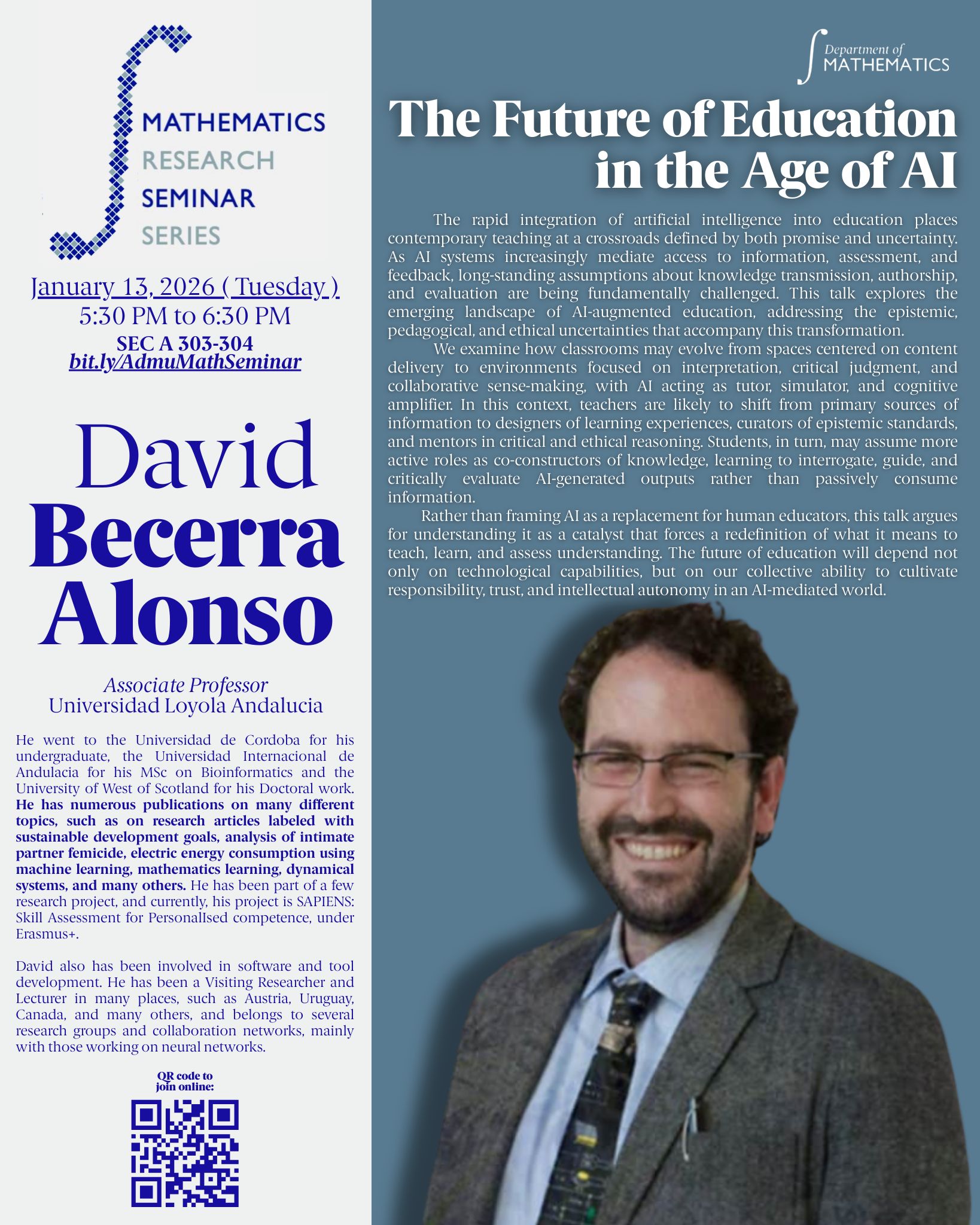 The Future of Education in the Age of AI,”