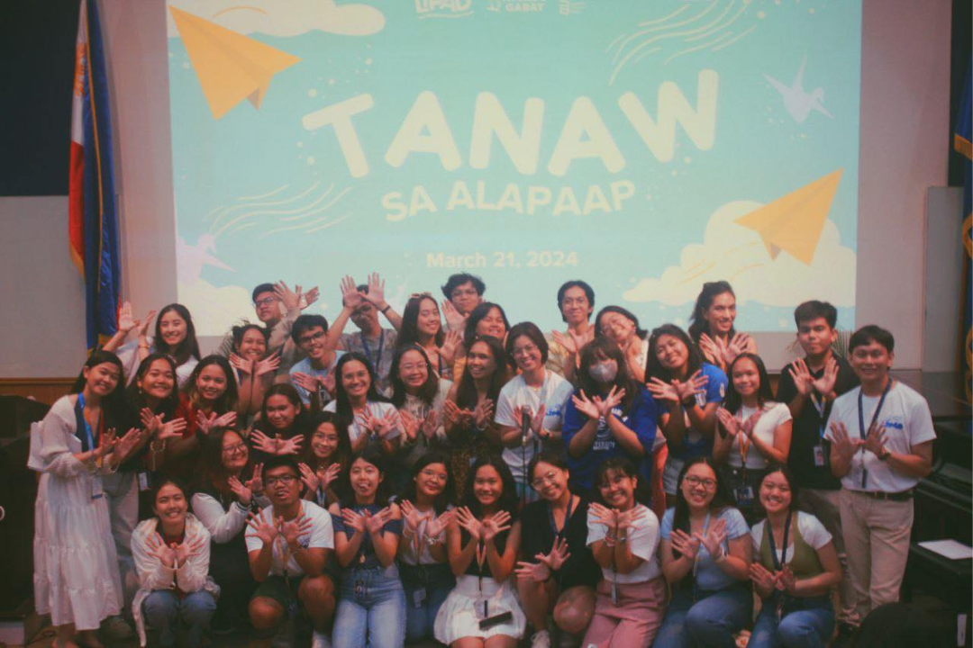 Karen at an Ateneo Gabay event