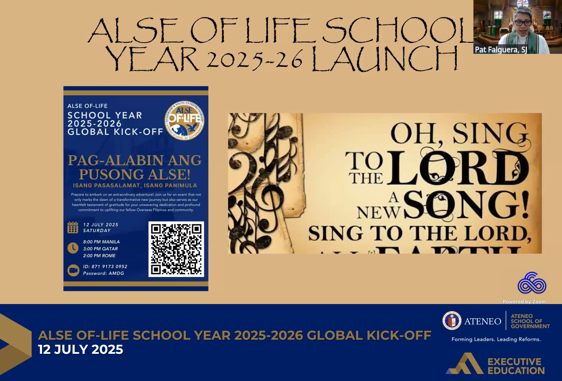 ALSE OF-LIFE Global Kick Off