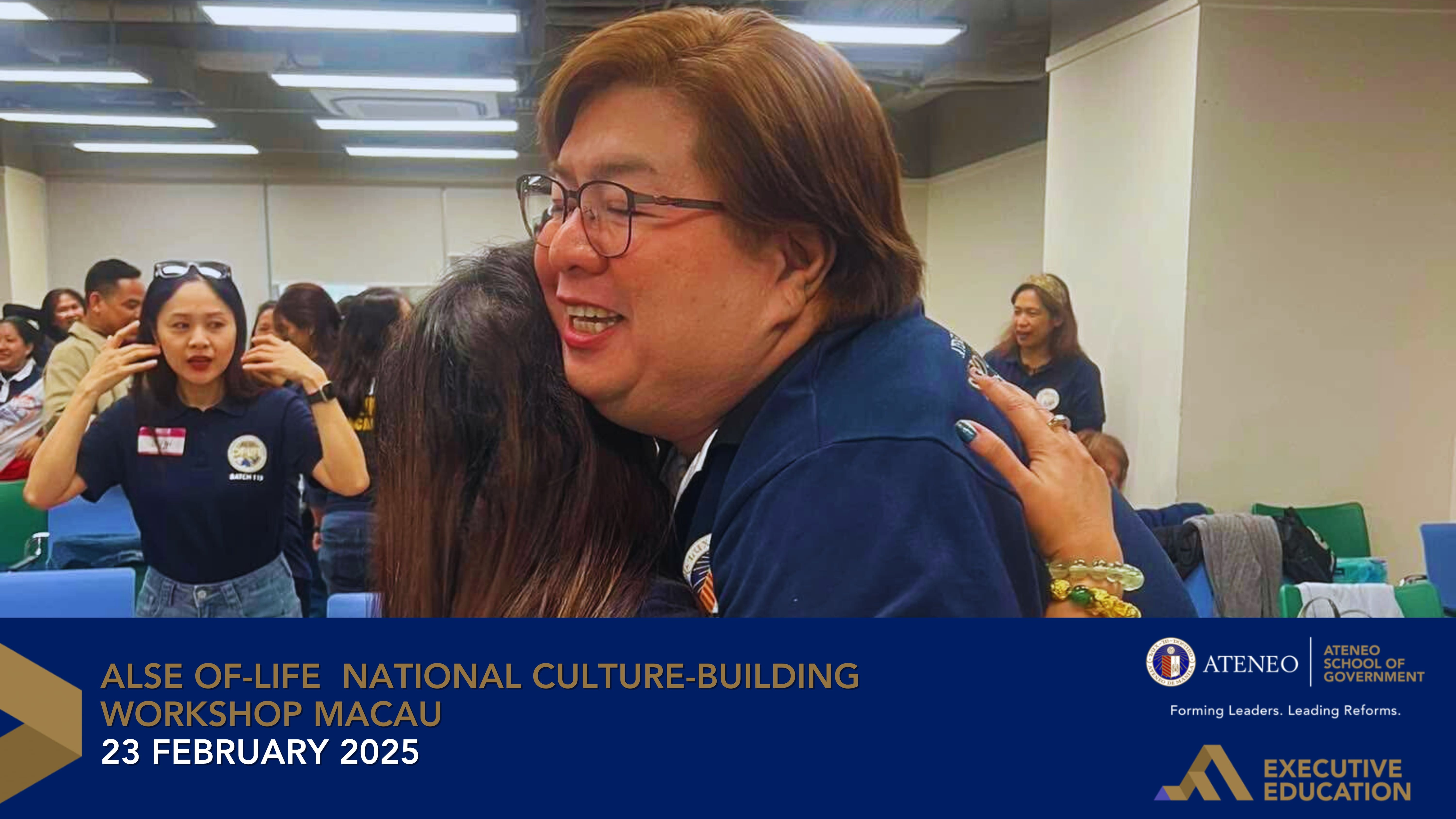 National Culture-Building Workshop for ALSE OF-LIFE Alumni in Macau