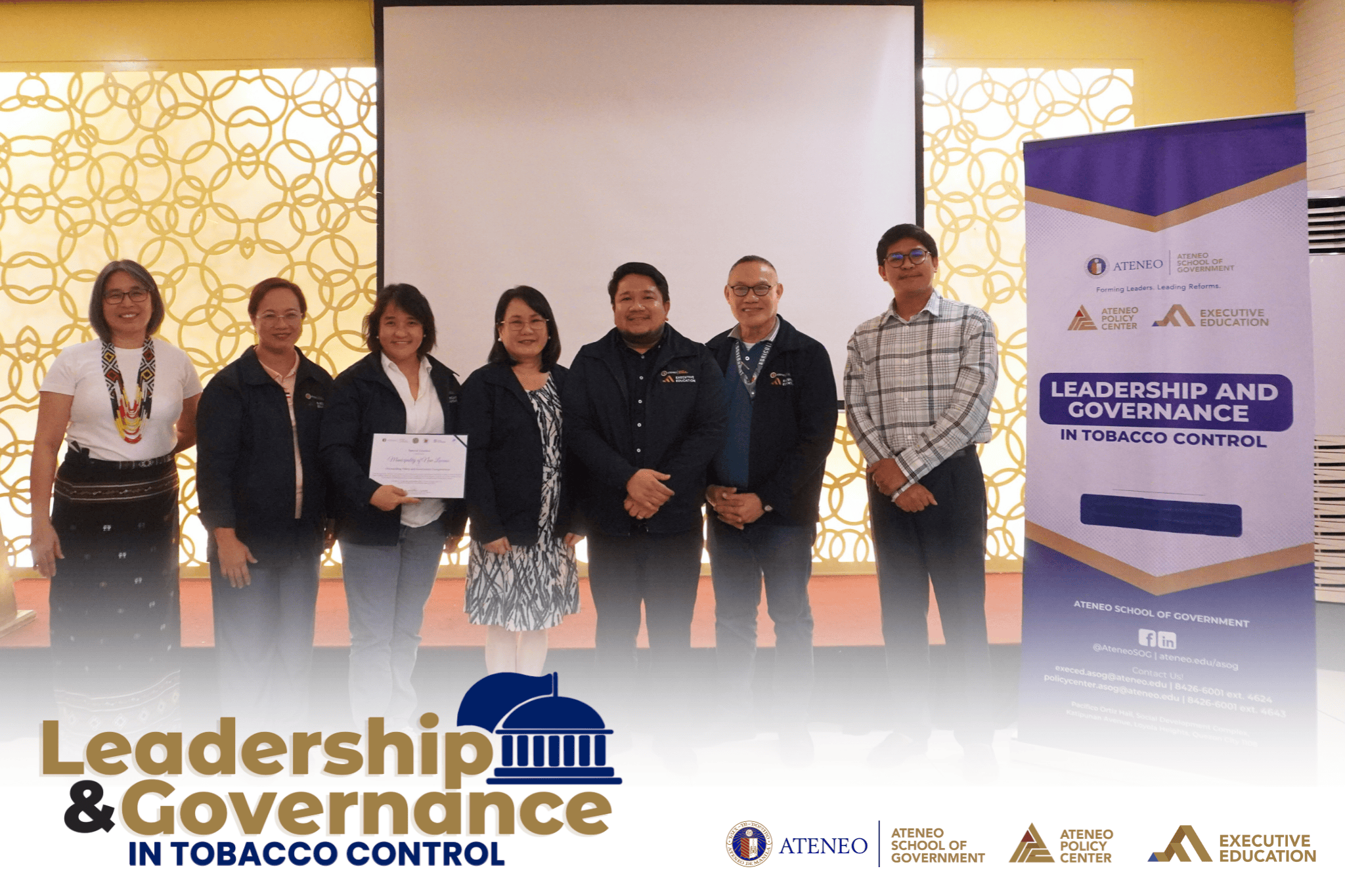 16 Iloilo LGUs strengthen smoke-free and vape-free ordinances through ASOG Executive Course culmination