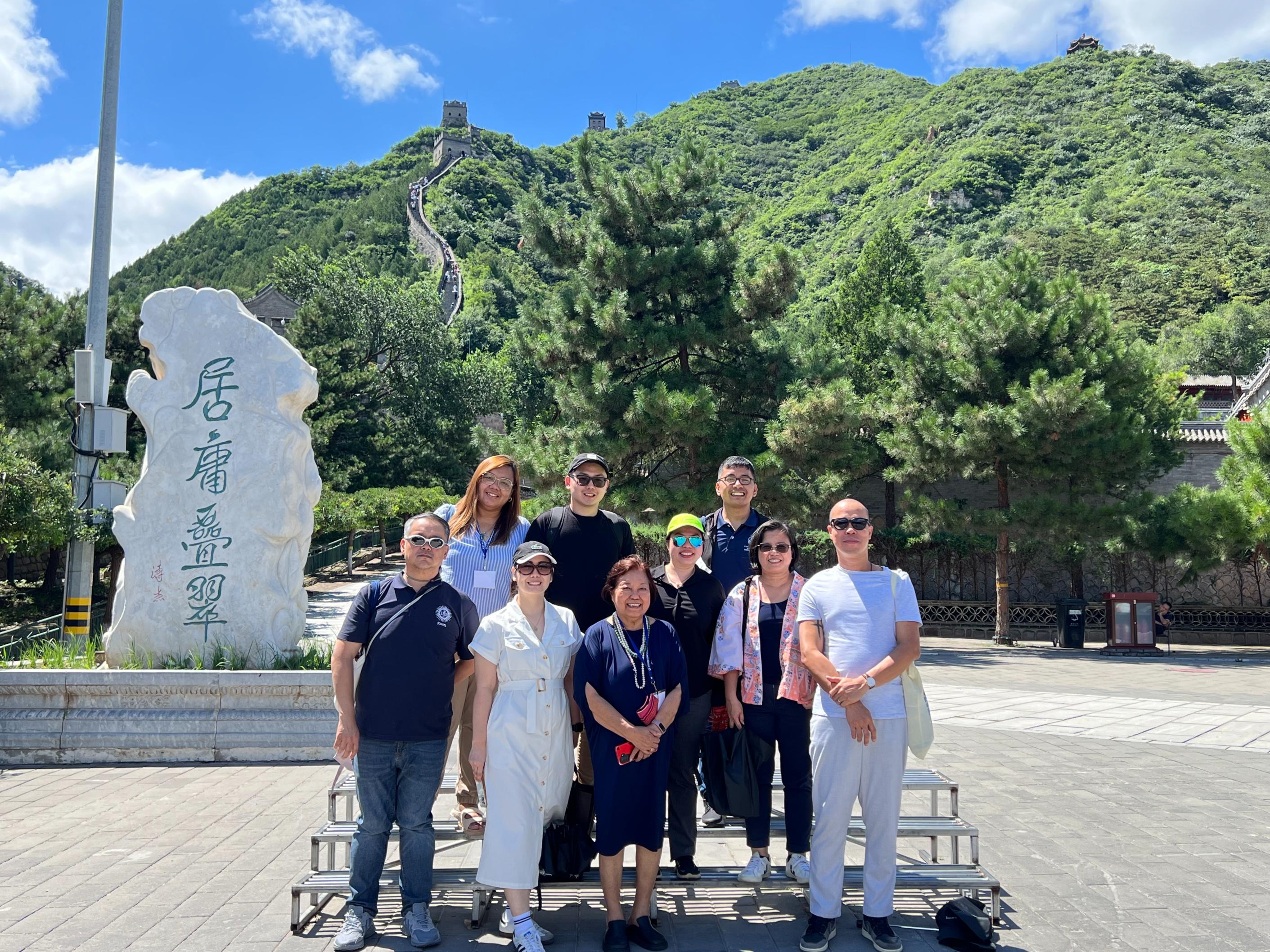 at Juyongguan, The Great Wall of China