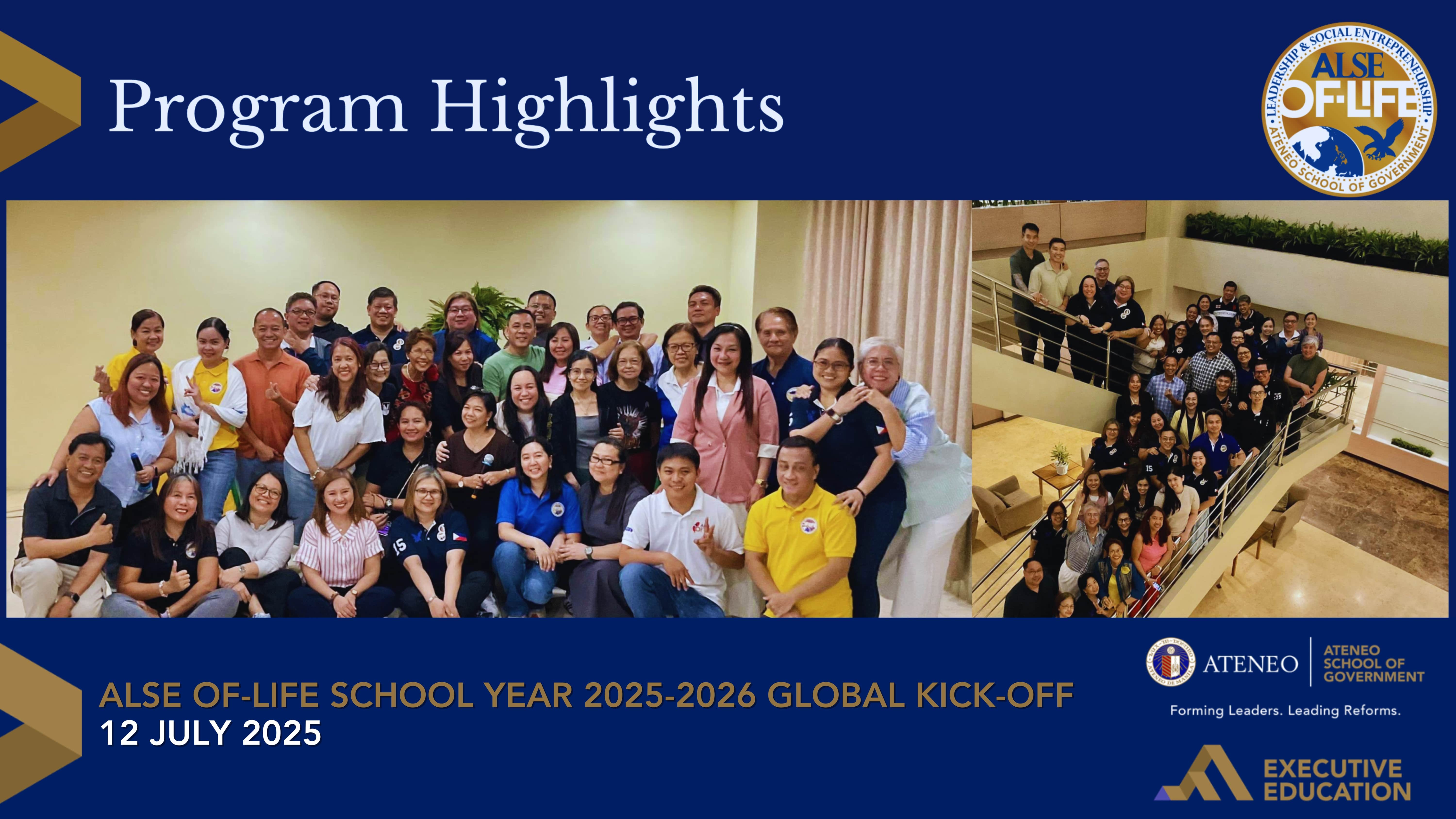 ALSE OF-LIFE Global Kick Off