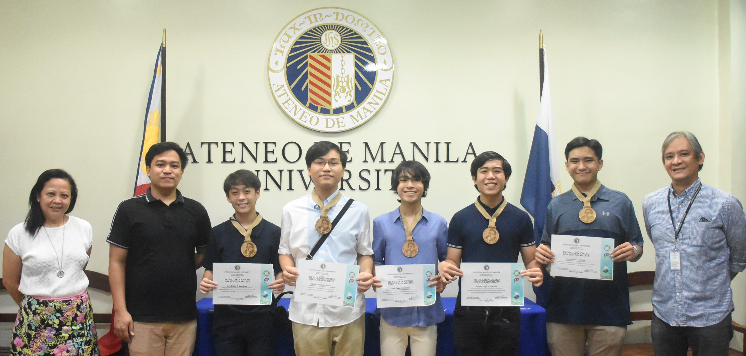 (L-R) Jovy Bactad, Brine Ayun, Friday Rodriguez, Fons Biason, Jam Alampay, Hugo Vilvestre, Jesso Soriano, Jonny Salvador