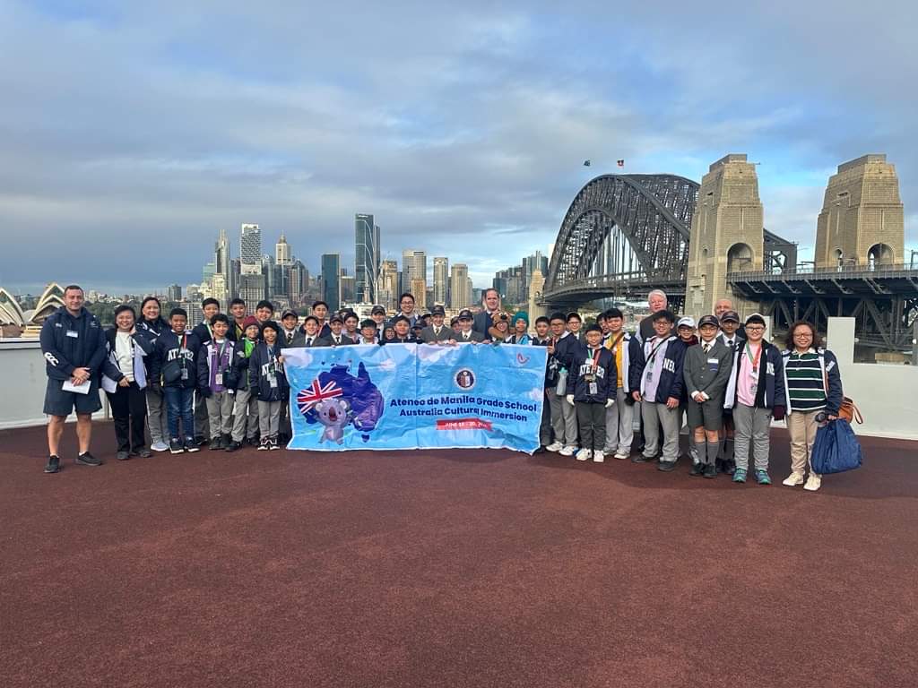 The AGS contingent at Saint Aloysius College 