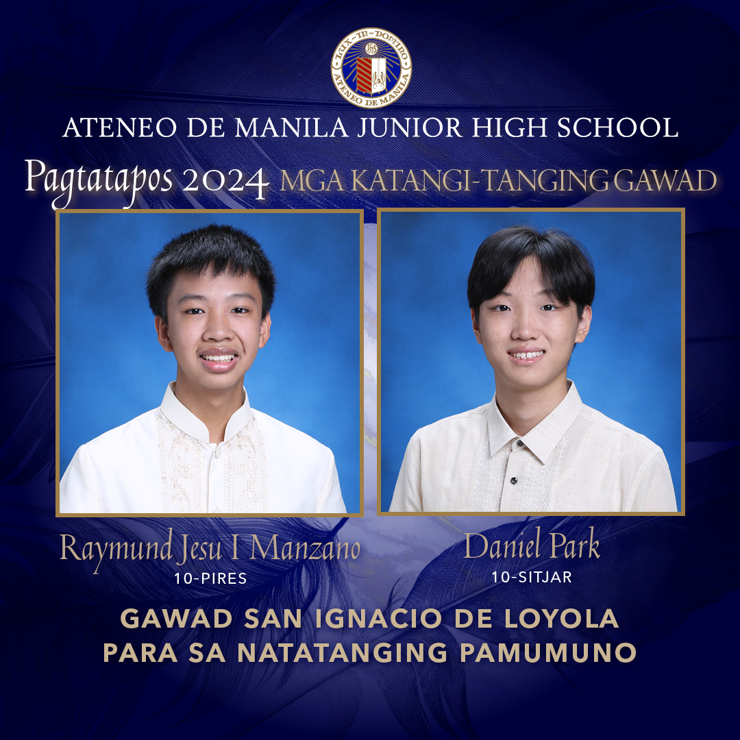 Gawad San Ignacio Jesu Manzano at Daniel Park  